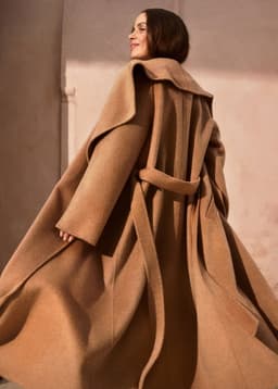 PHOEBE COAT - CAMEL