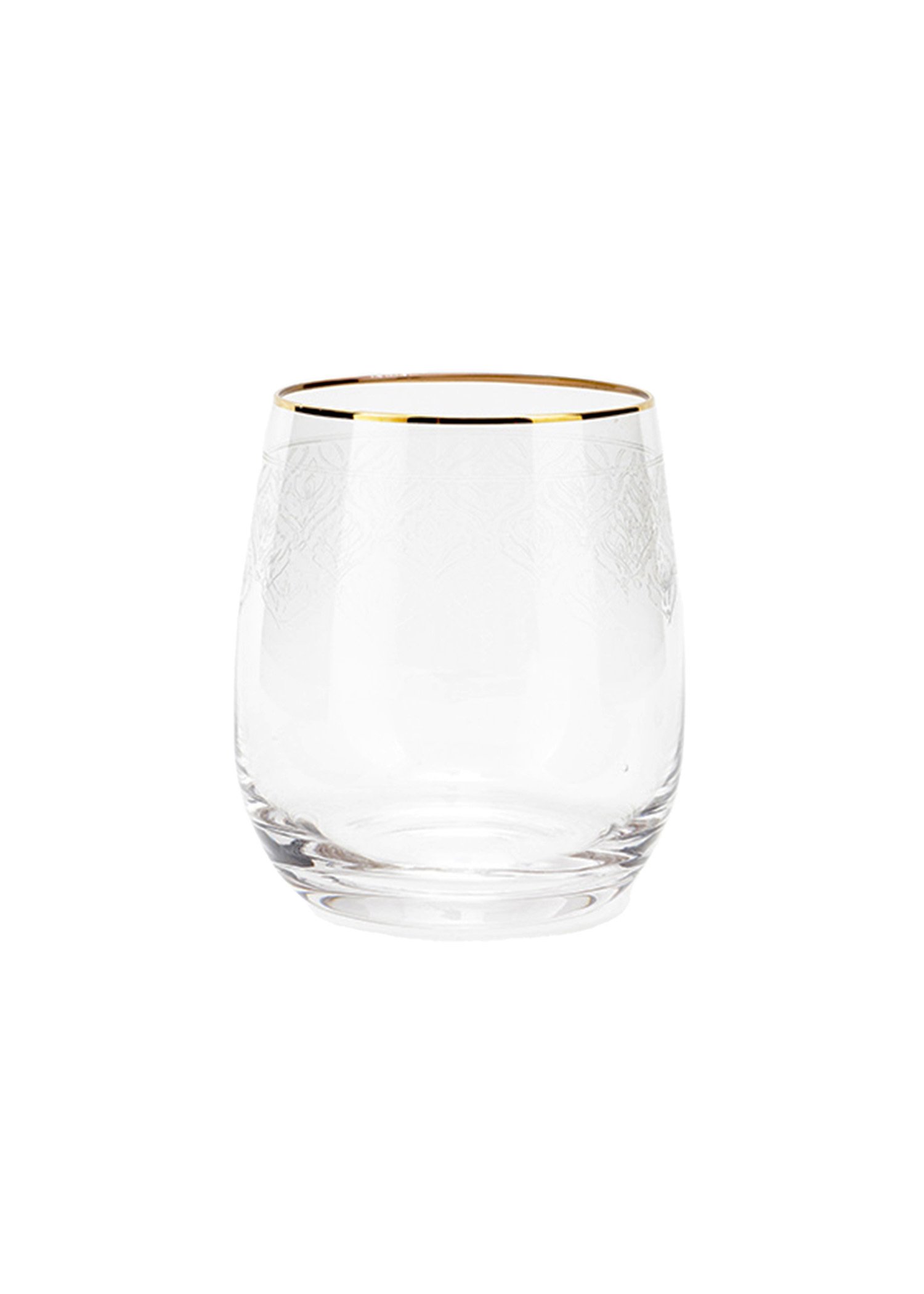 Crystal water glass Image 1
