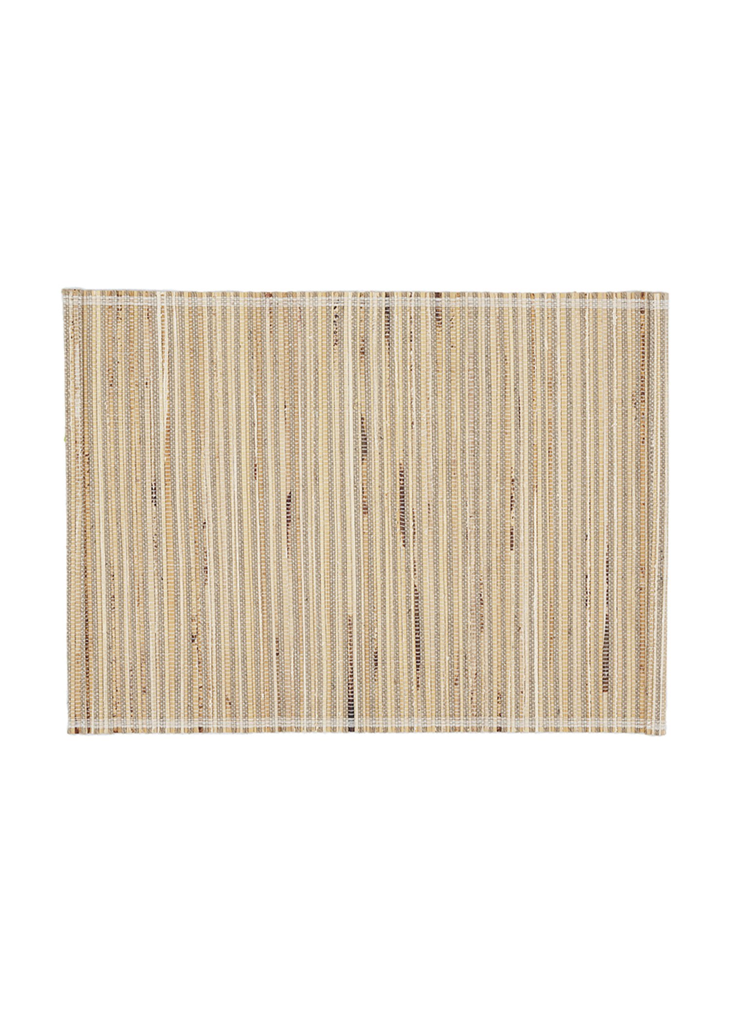 Handwoven straw placemat