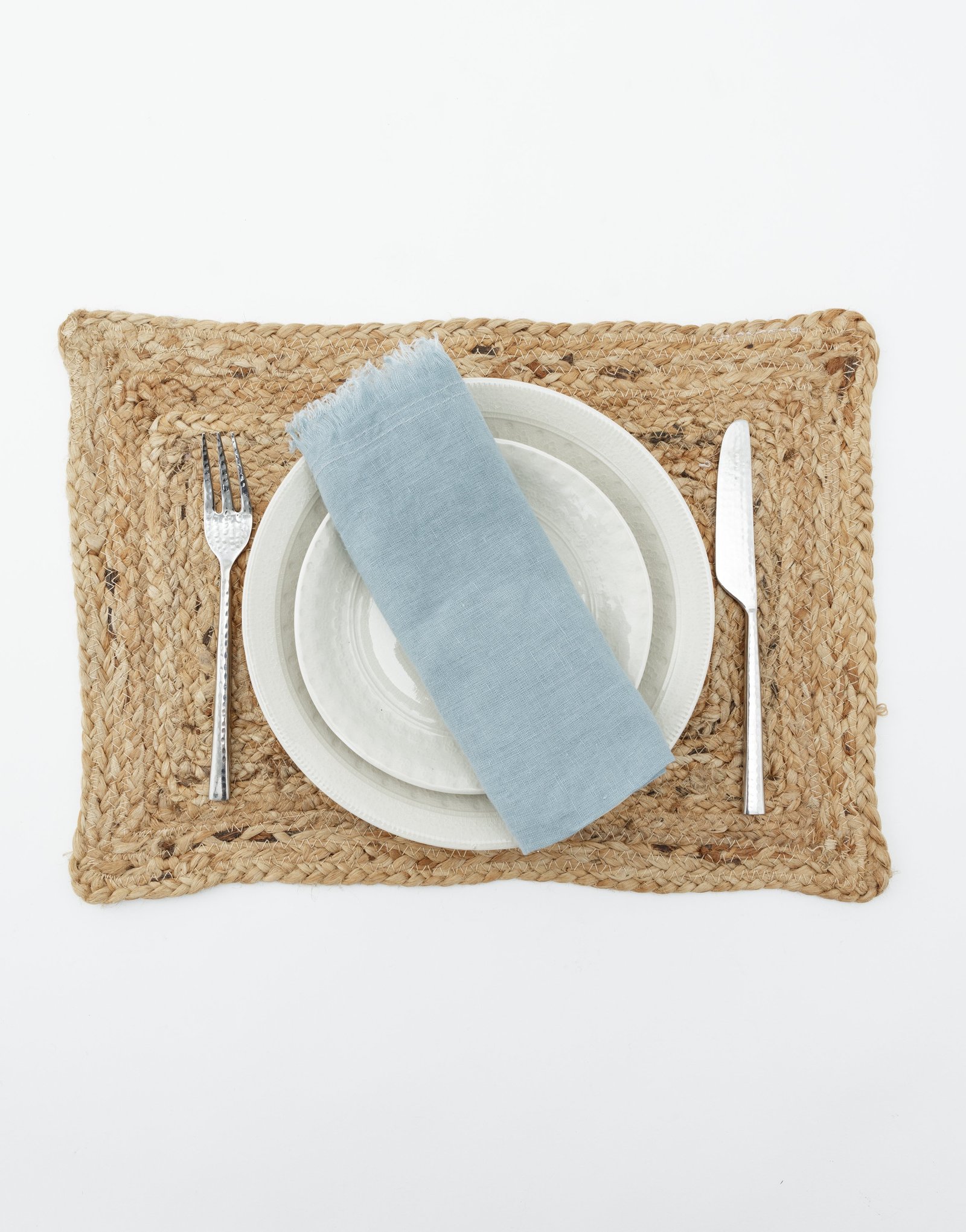 2 pack linen napkin with fringes thumbnail 2