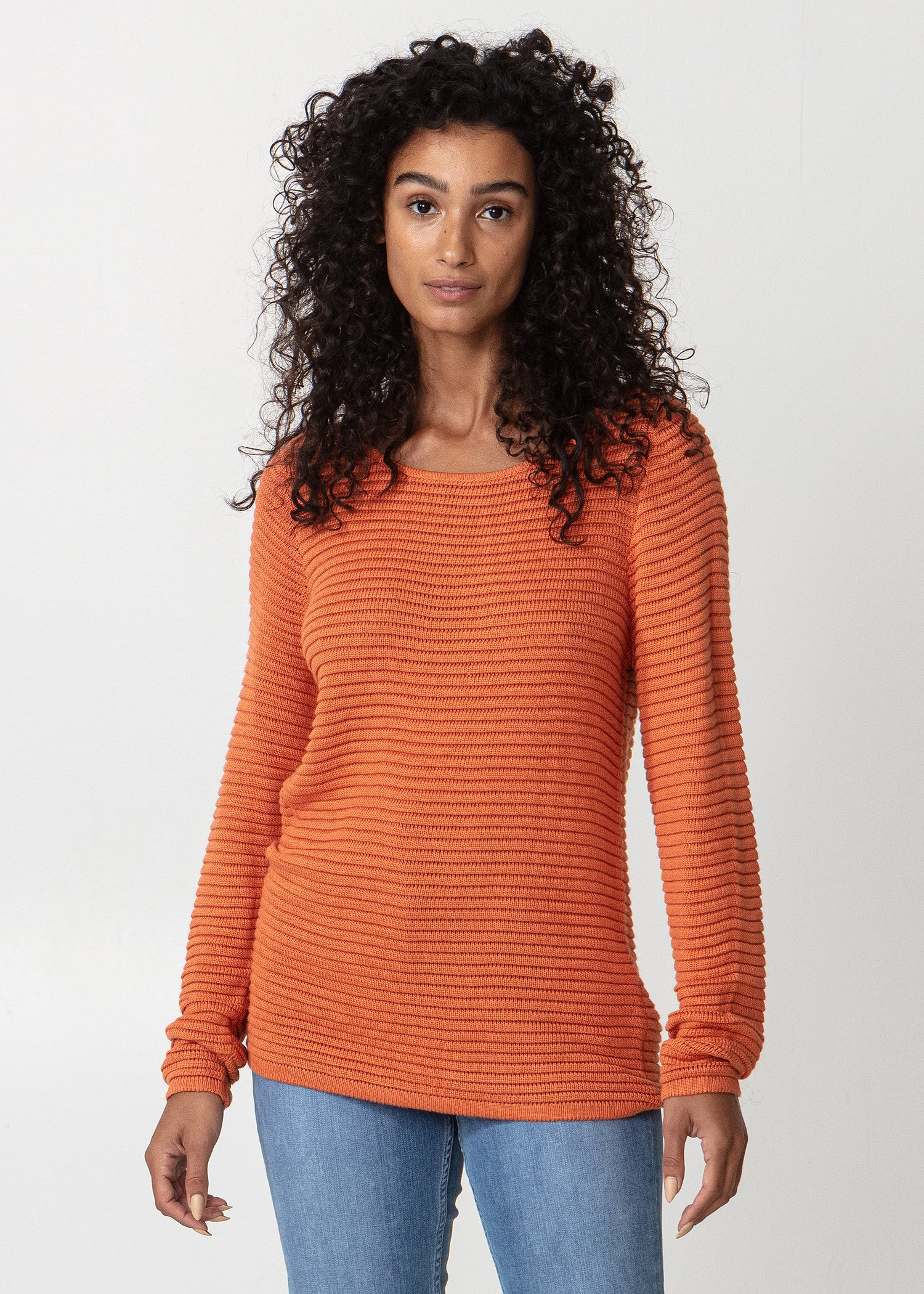 Knitted long sleeved jumper Image 1
