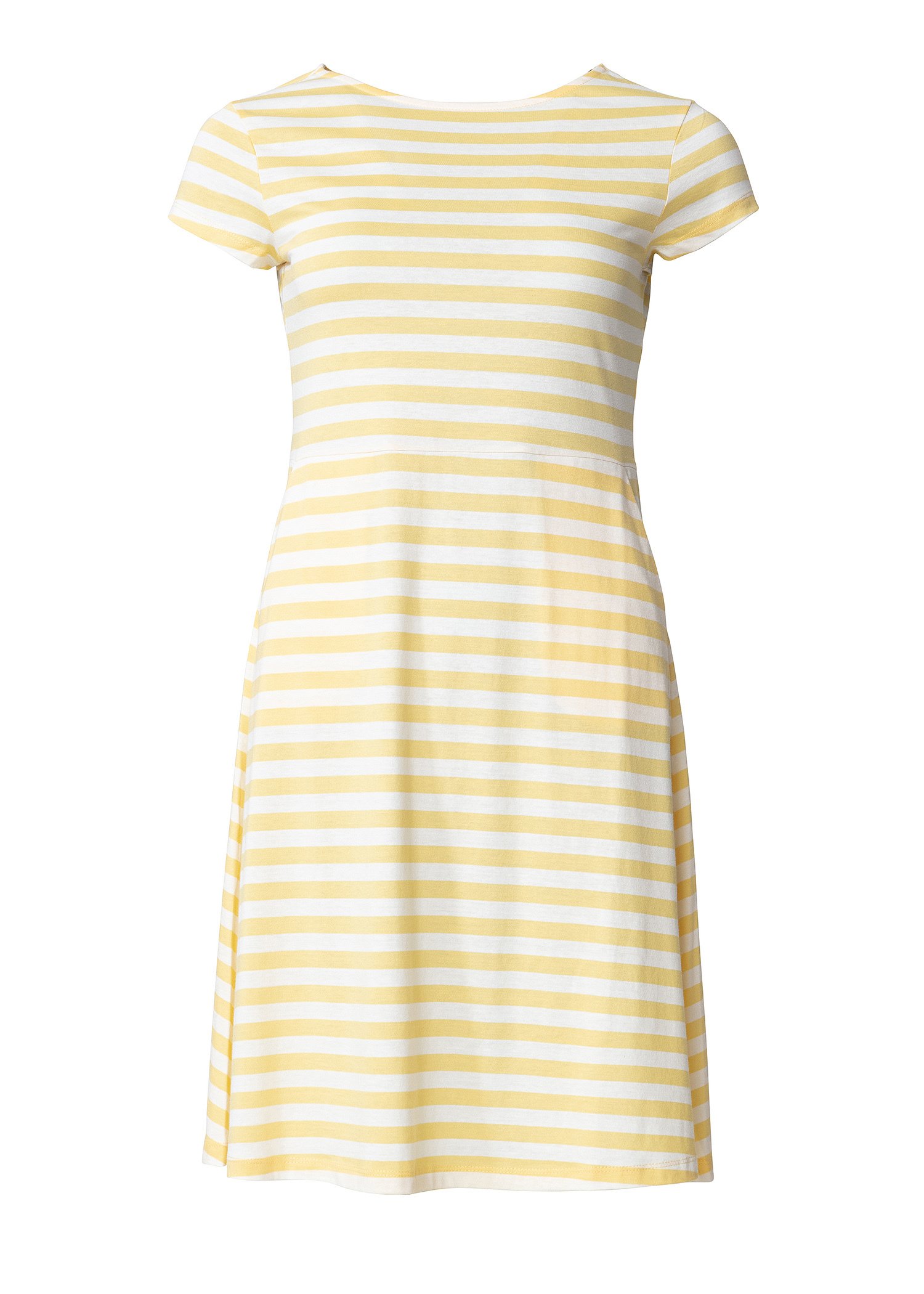 Striped dress with pockets Image 5