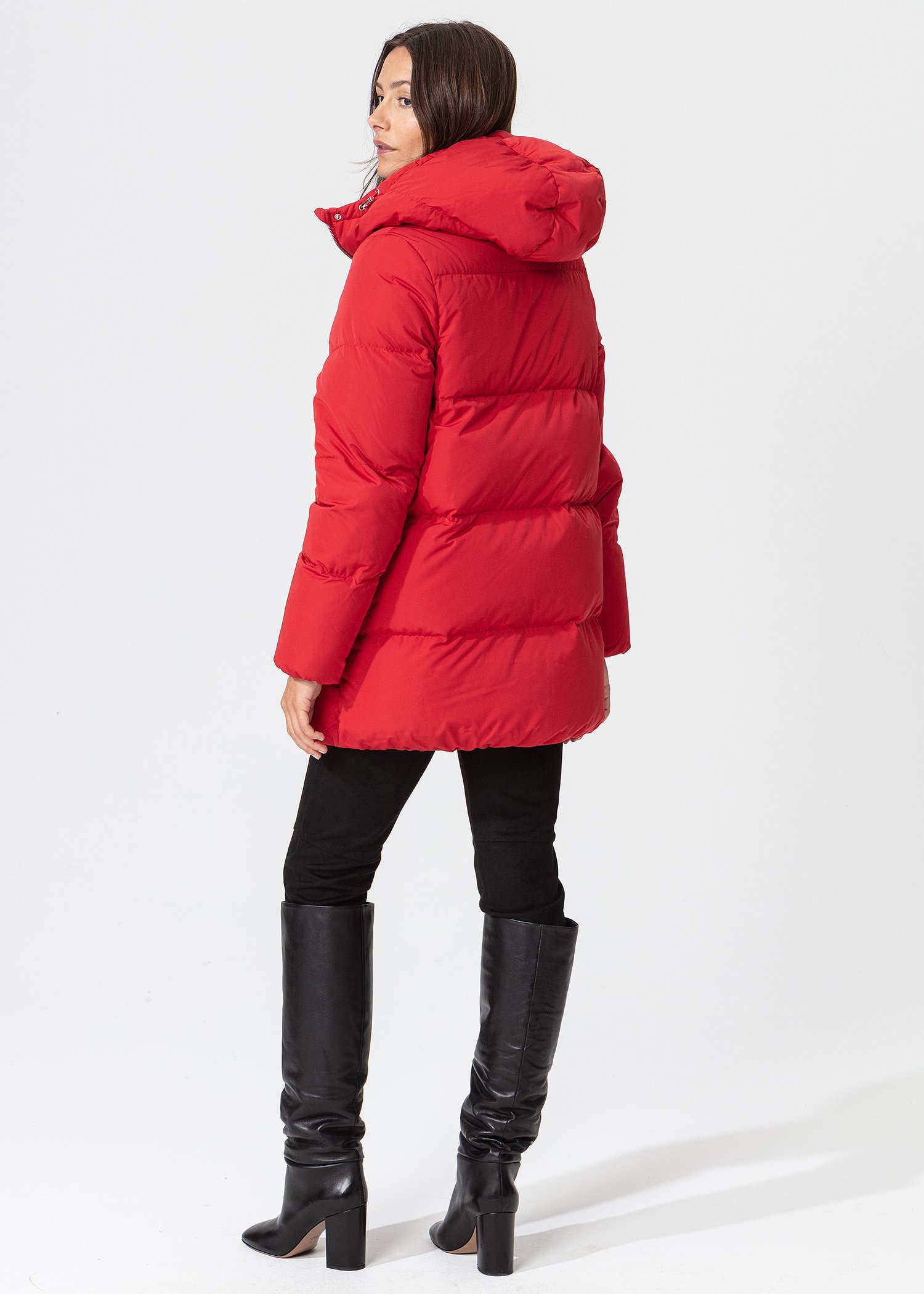 Hooded down jacket Image 7