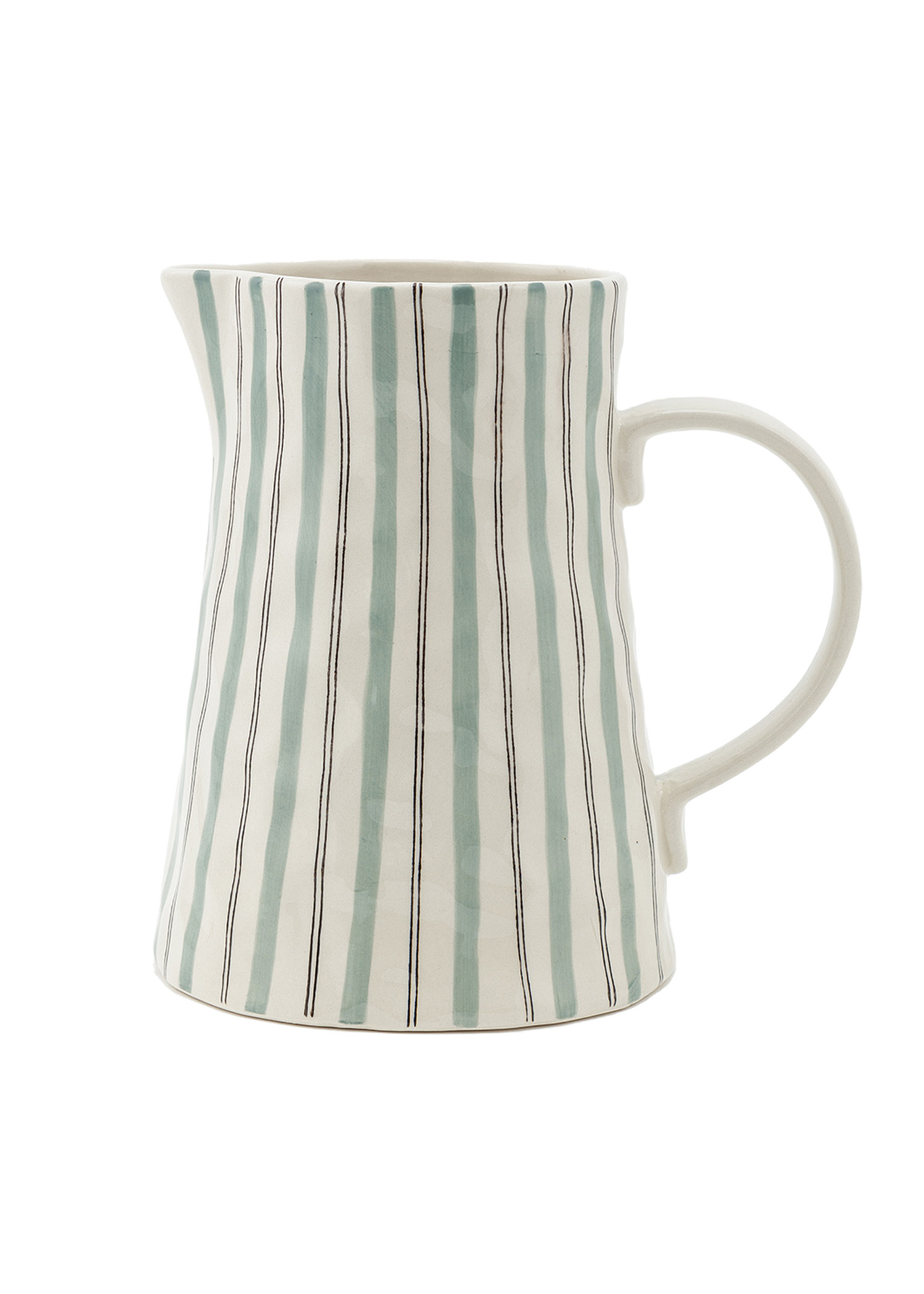 Striped handpainted carafe