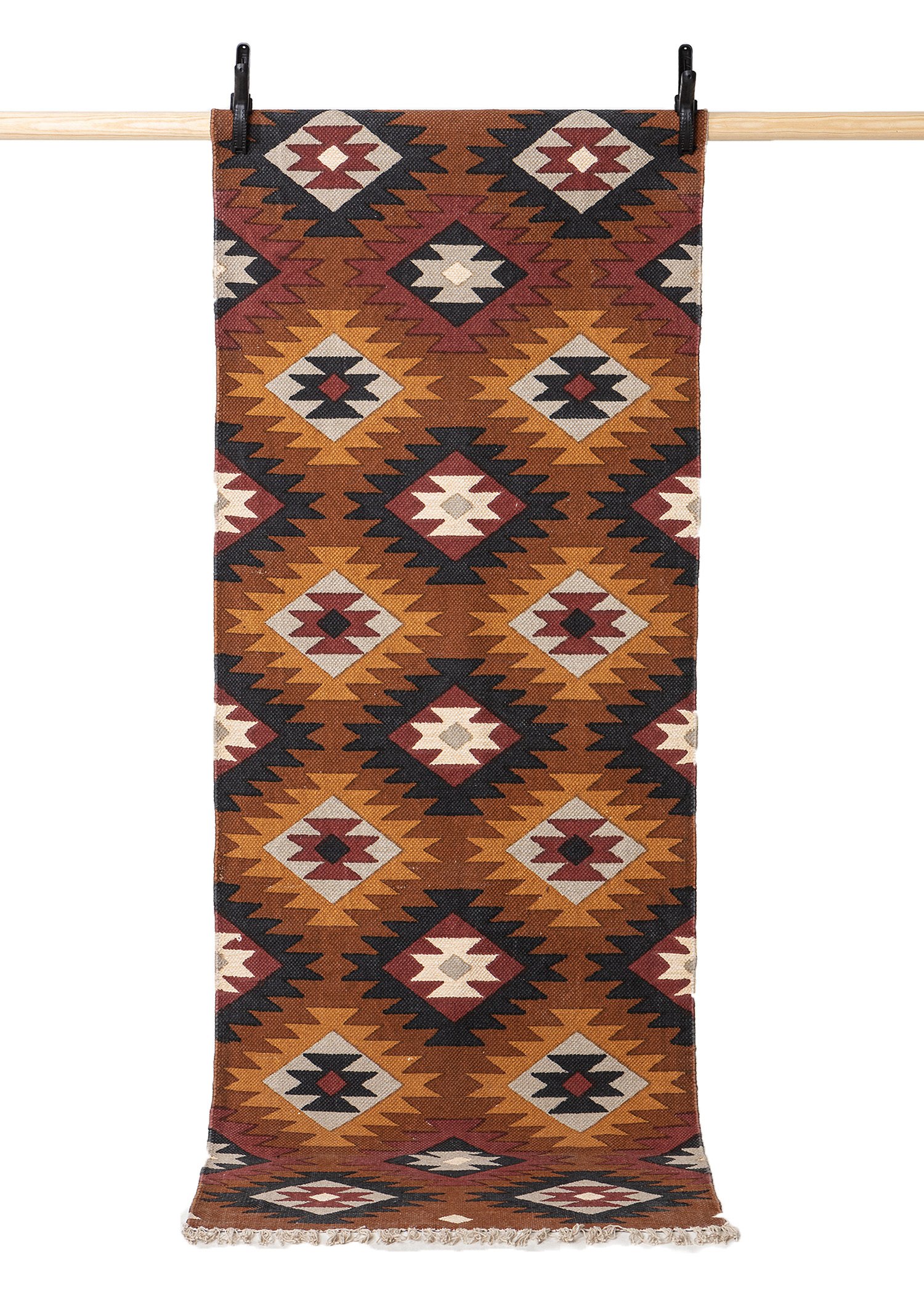 Multicolour cotton rug 70x200 cm thumbnail 0