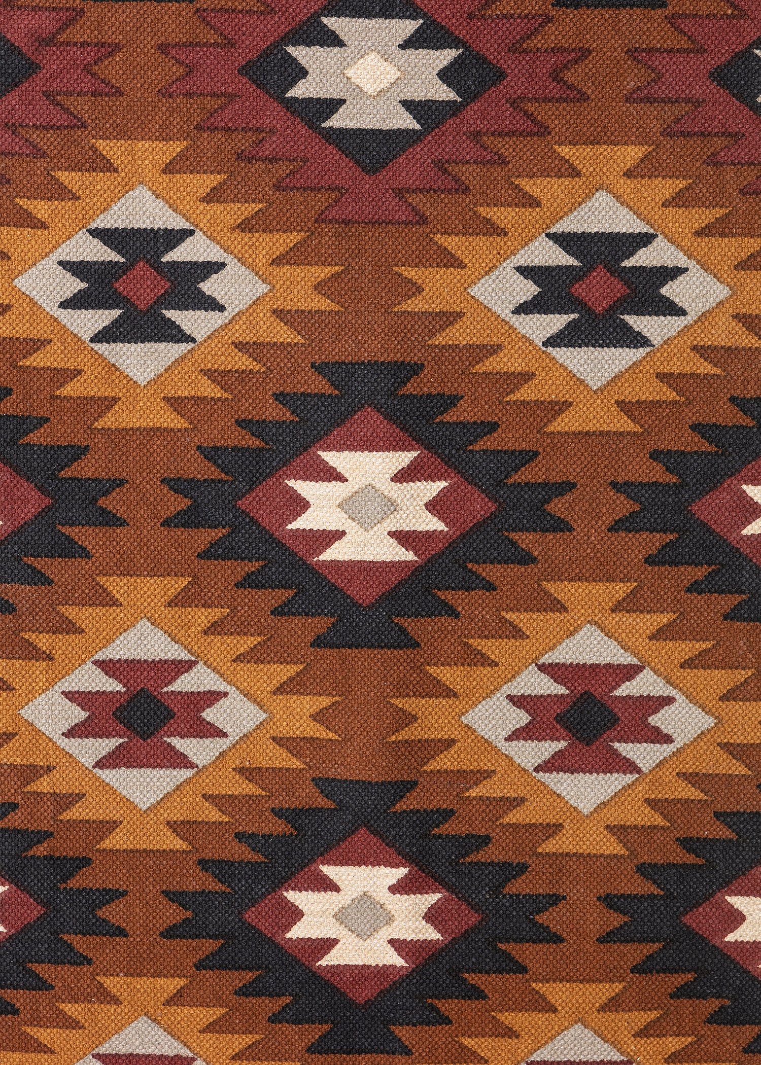 Multicolour cotton rug 70x200 cm Image 1