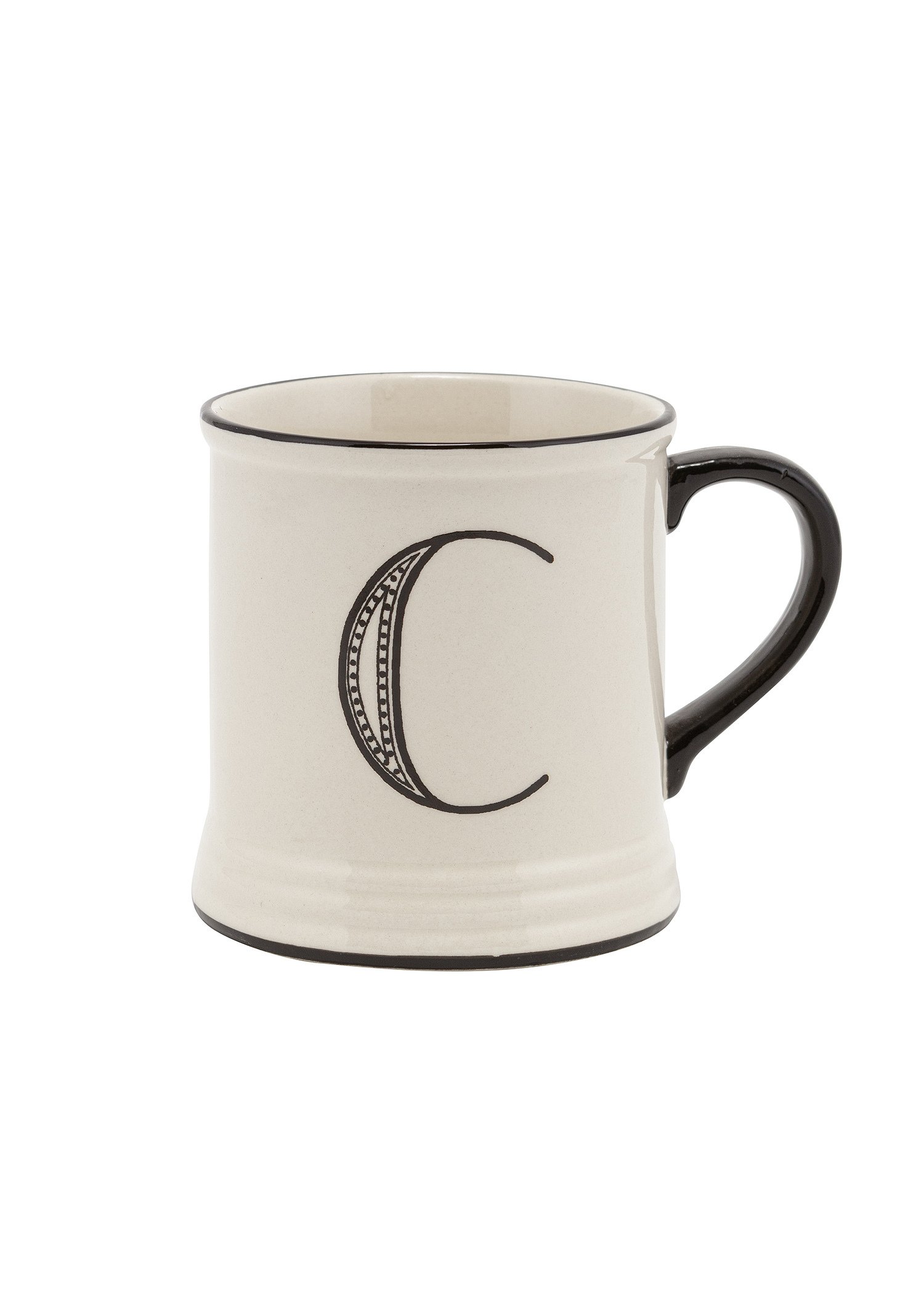 Stoneware letter mug Image 0