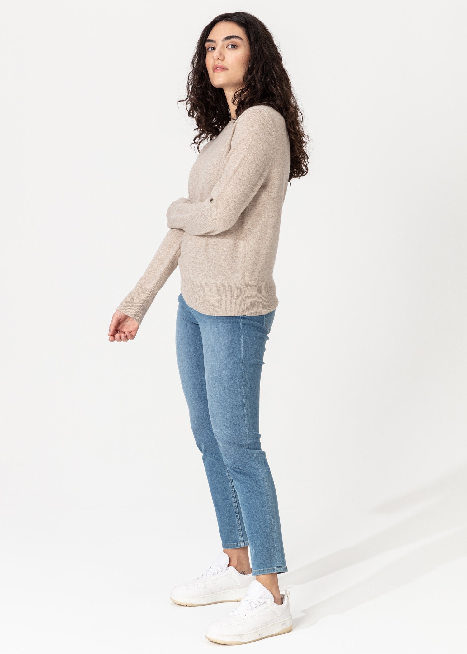 Sweater in cashmere and wool Image 4