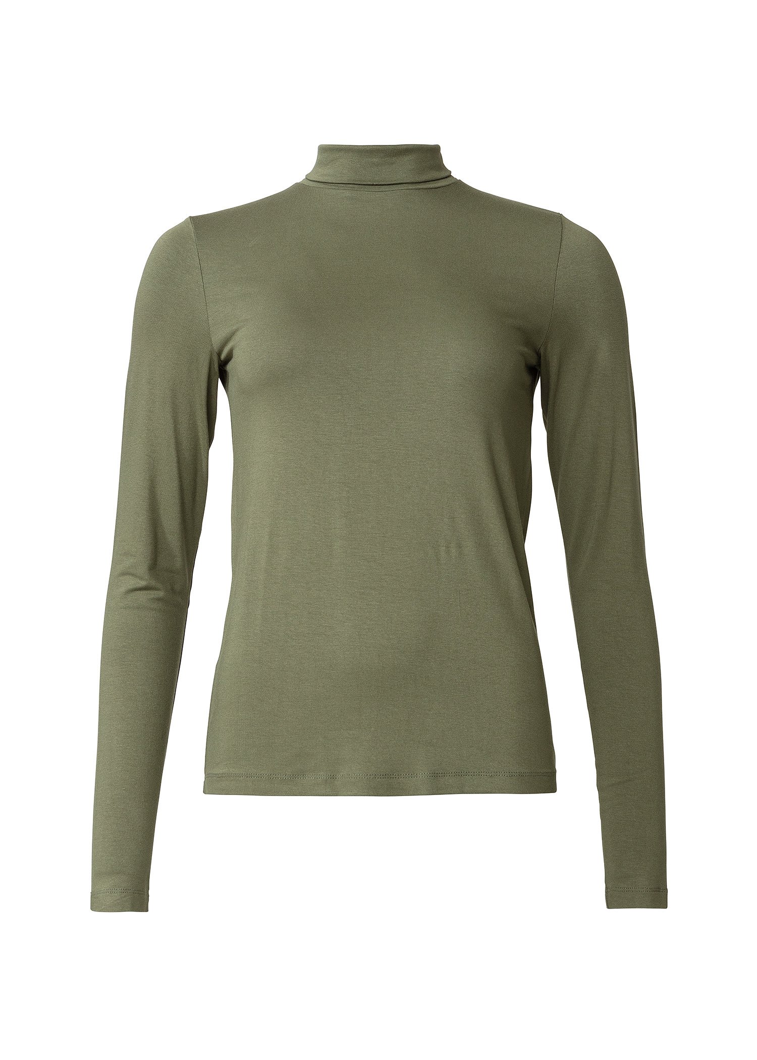 Solid turtle neck top Image 8