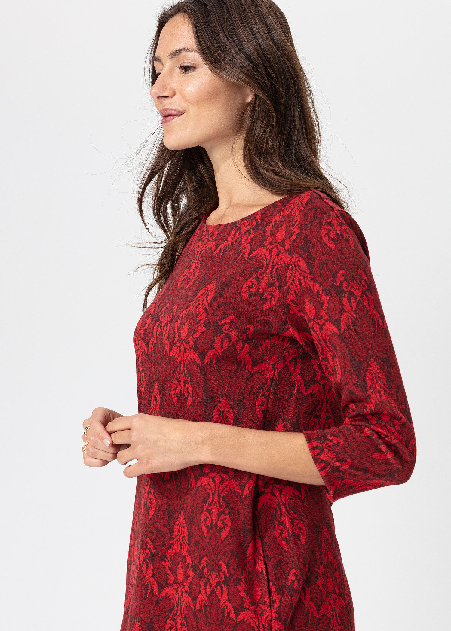 Patterned tunic with pockets Image 1