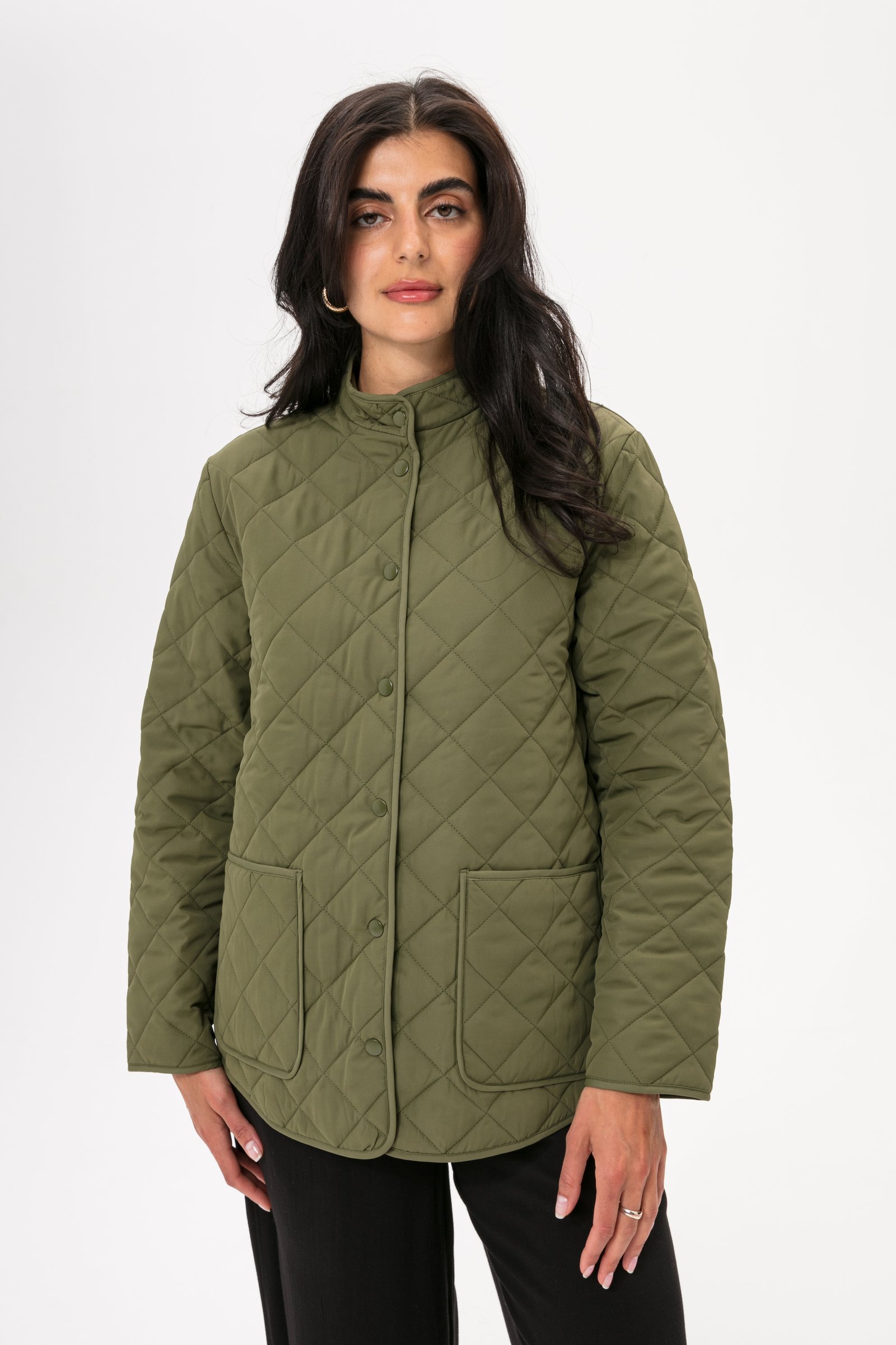 Quilted short jacket Image 2