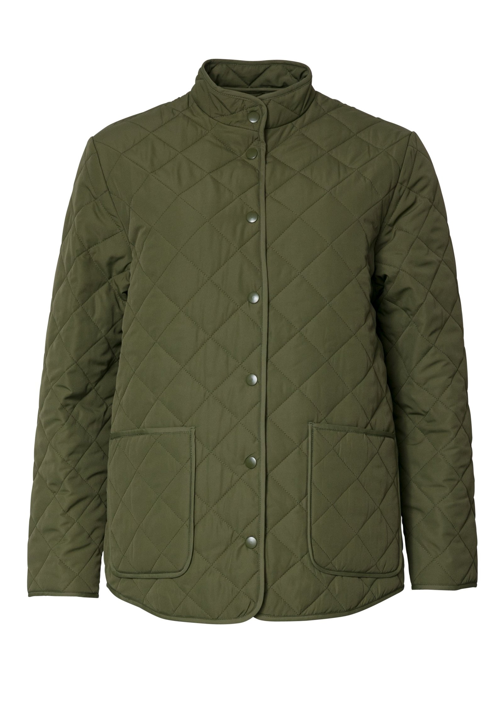 Quilted short jacket Image 5
