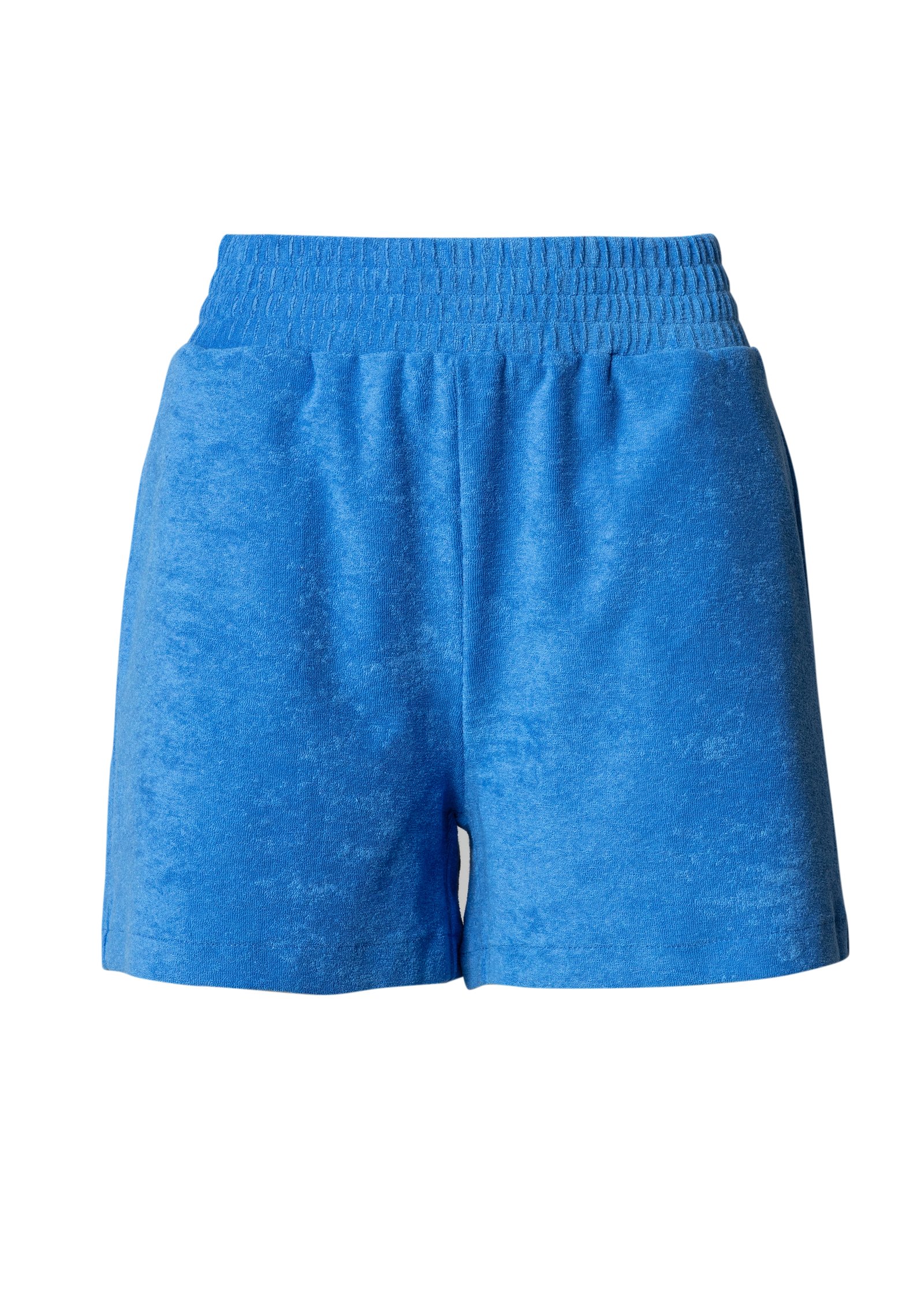 Colourful terry cotton shorts Image 5