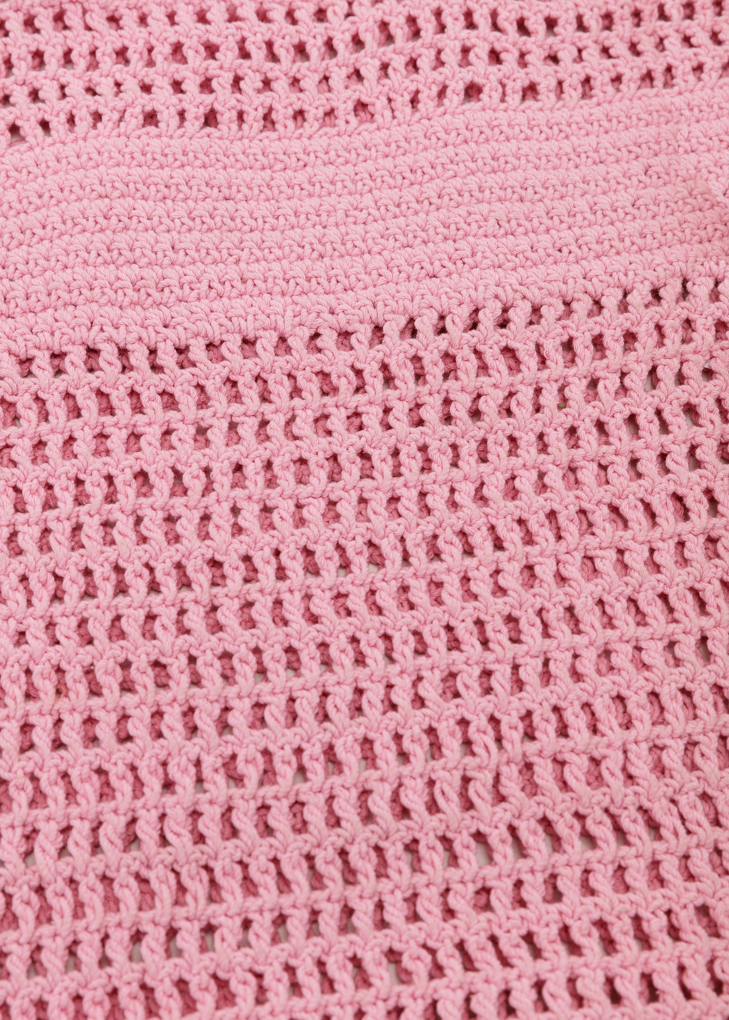 Hand knitted crochet bag thumbnail 3