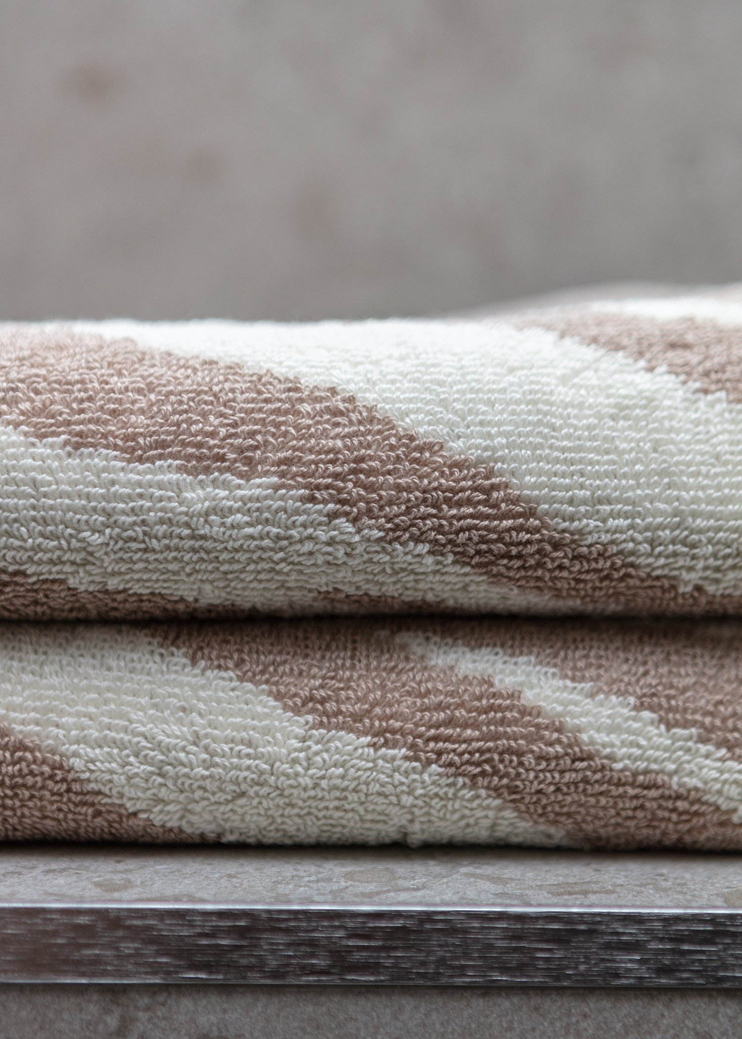 Zebra patterned face towel thumbnail 2
