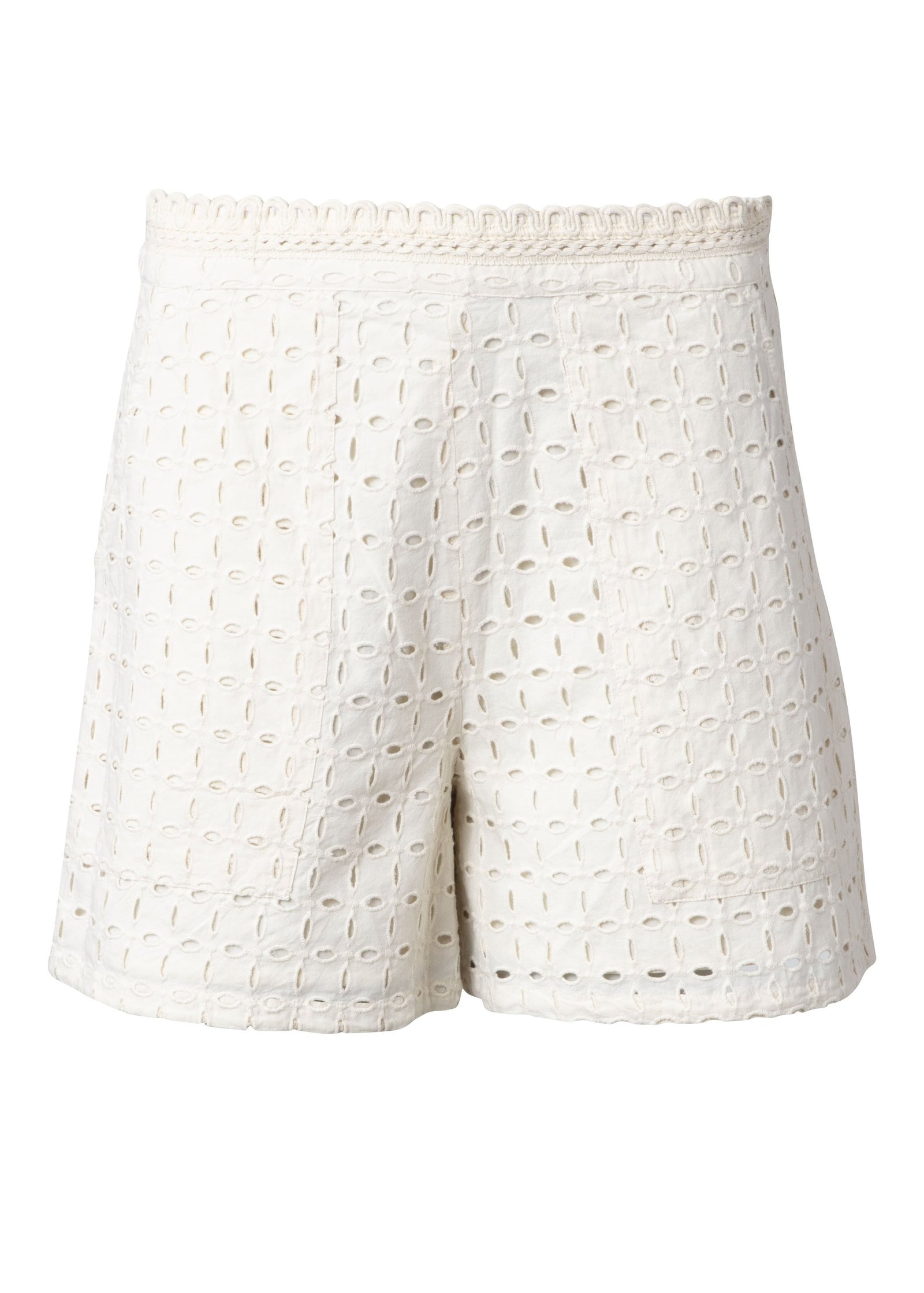 Embroidered shorts Image 4