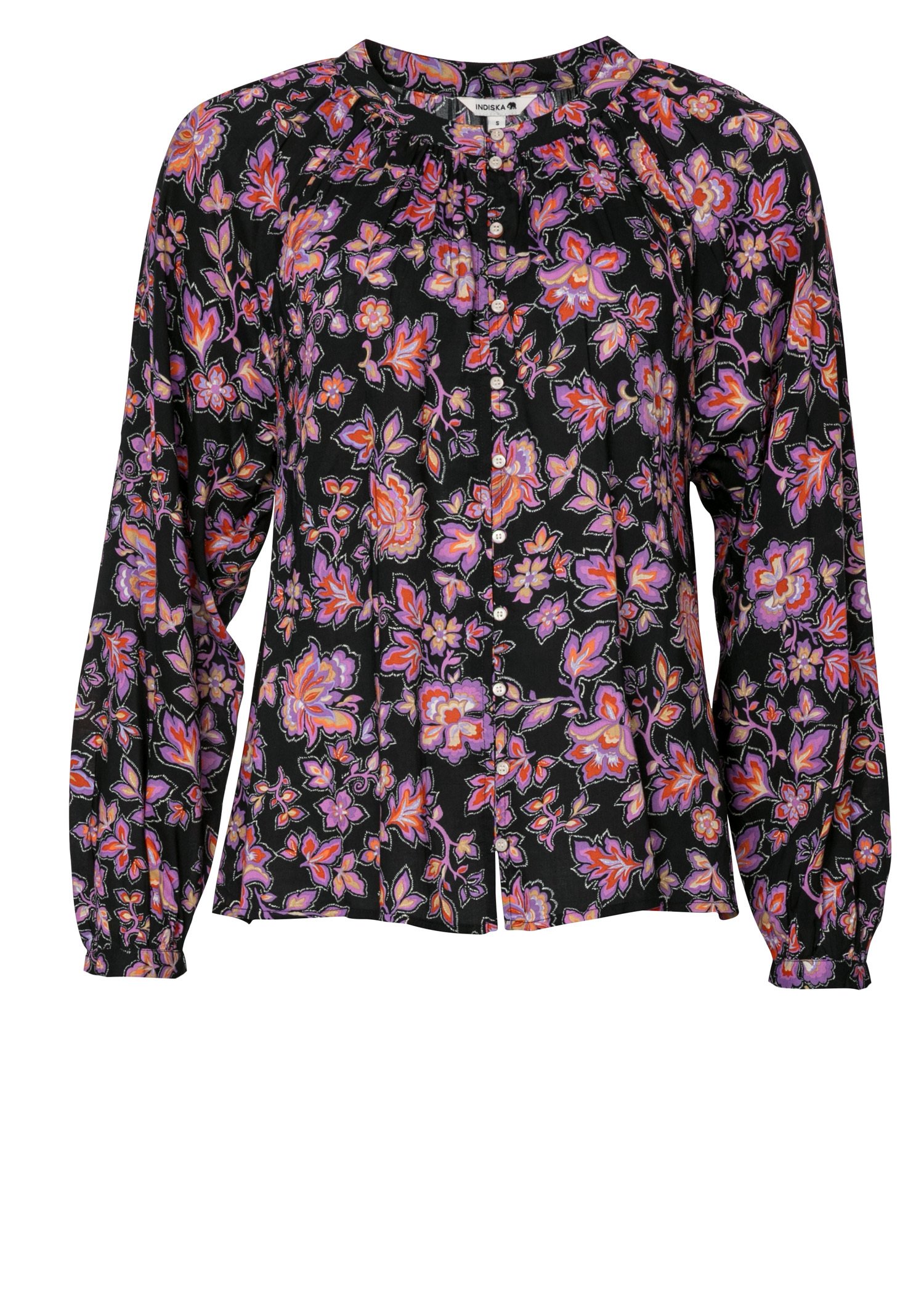 Patterned blouse Image 7