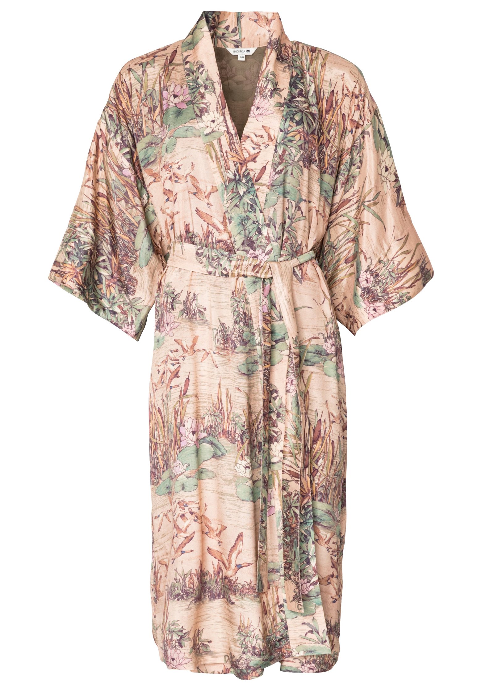 Long patterned kimono Image 5
