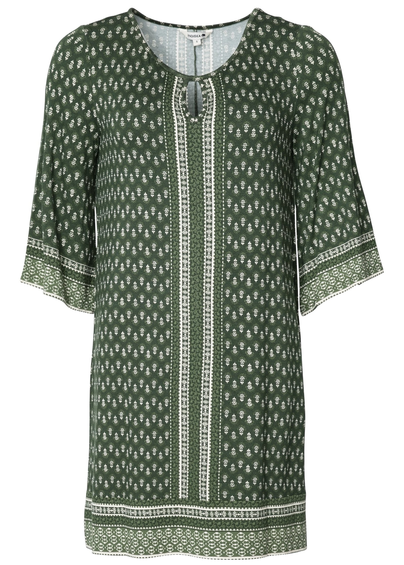 Patterned tunic with 3/4 sleeves thumbnail 4