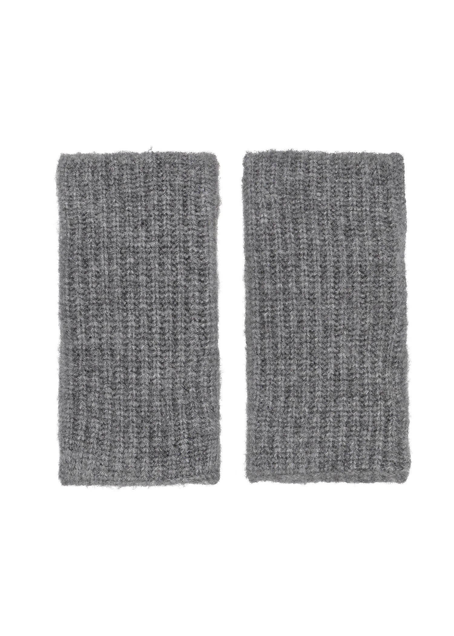 Cable knit wrist warmers thumbnail 1