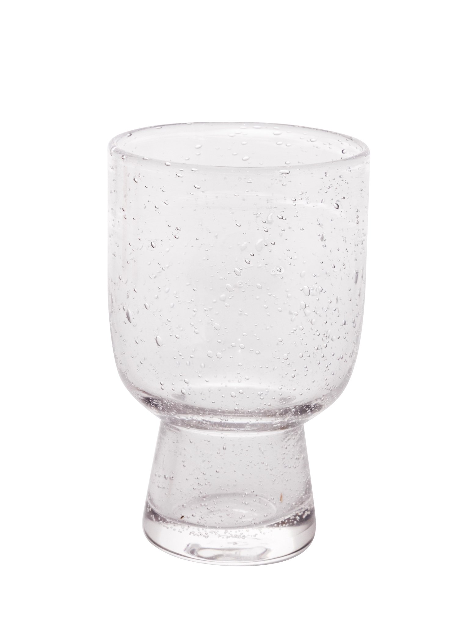 Water glass with foot thumbnail 0