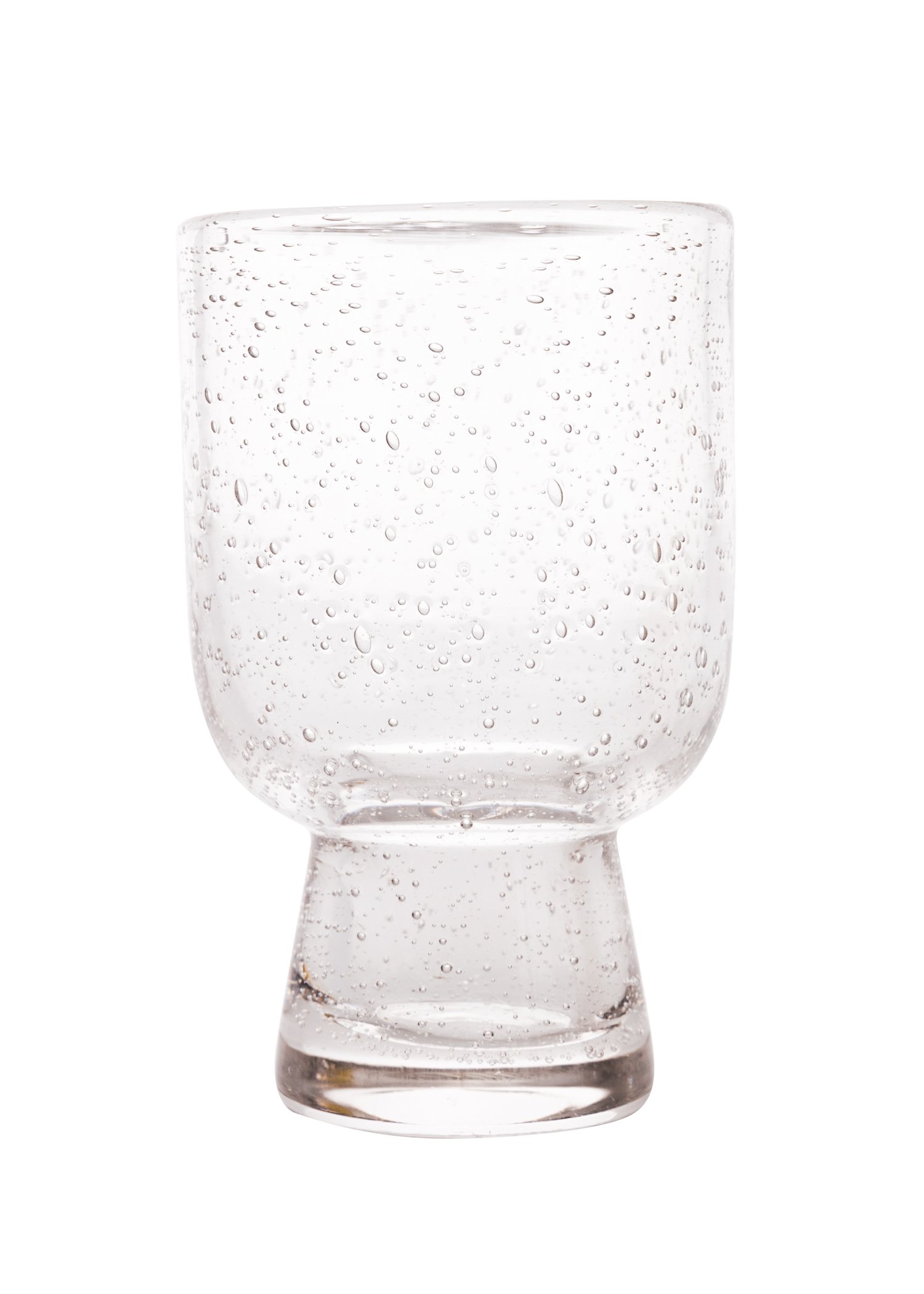Water glass with foot thumbnail 2