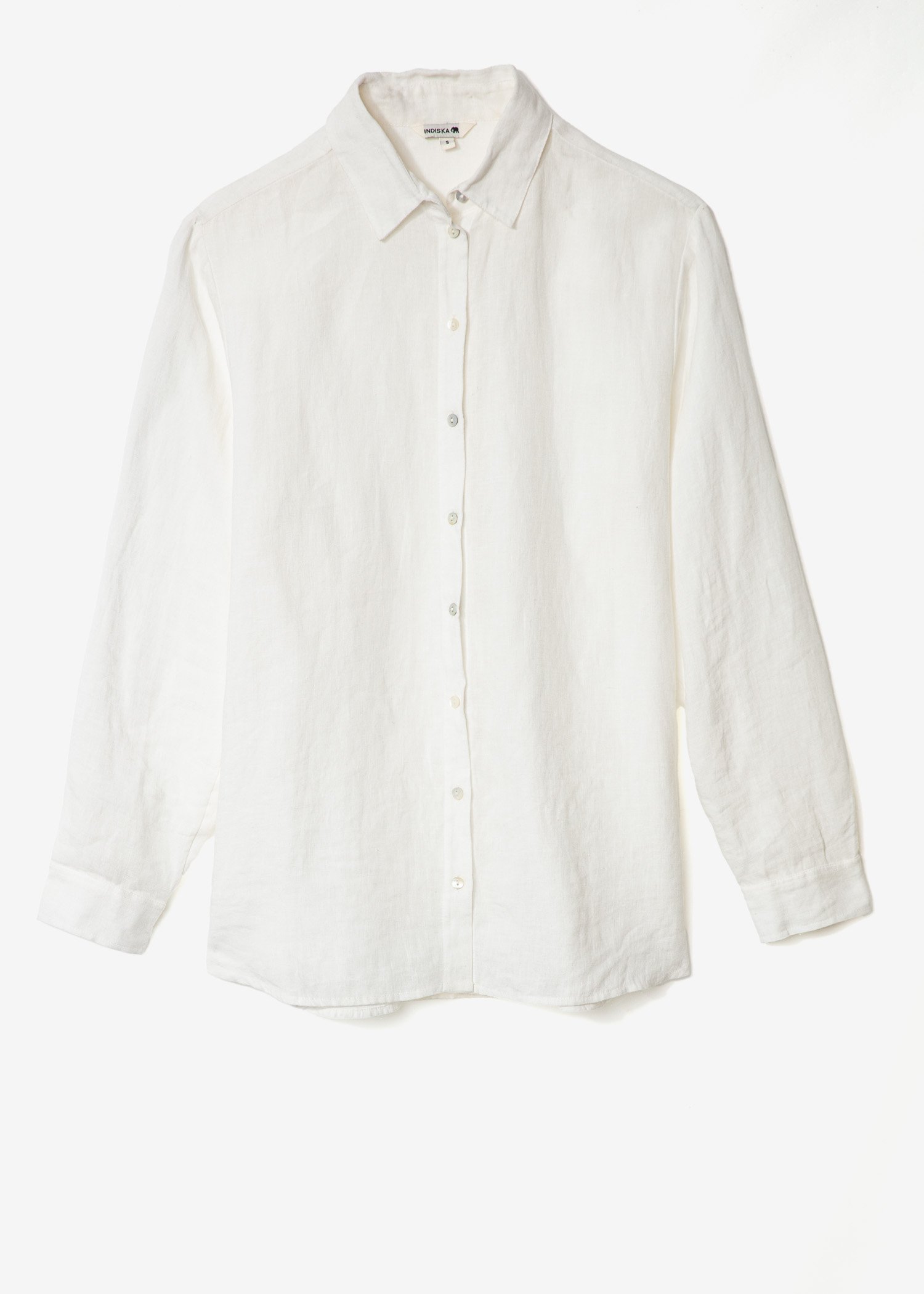 White linen shirt thumbnail 6