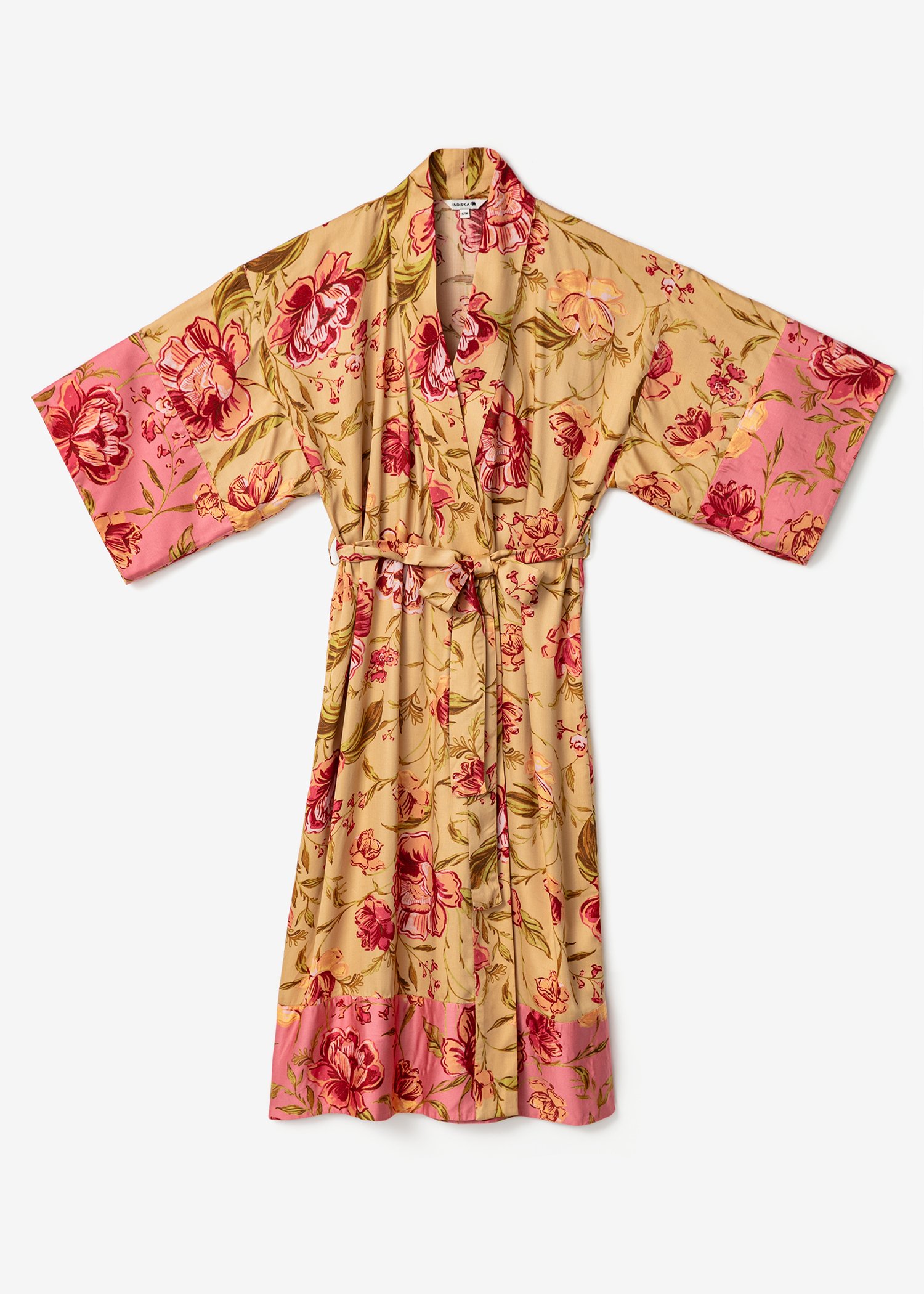 Long patterned kimono thumbnail 4