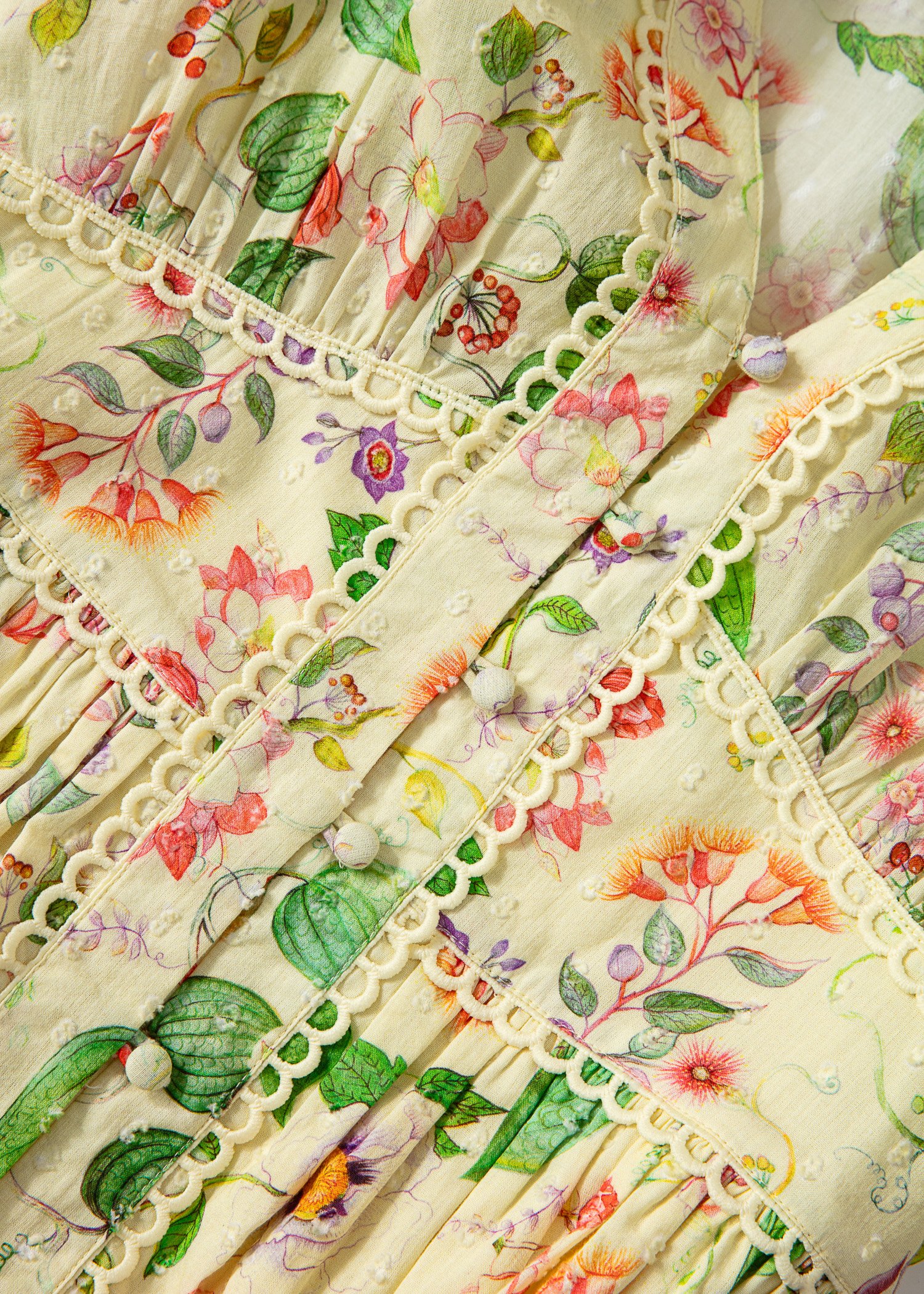 Patterned cotton dress thumbnail 8