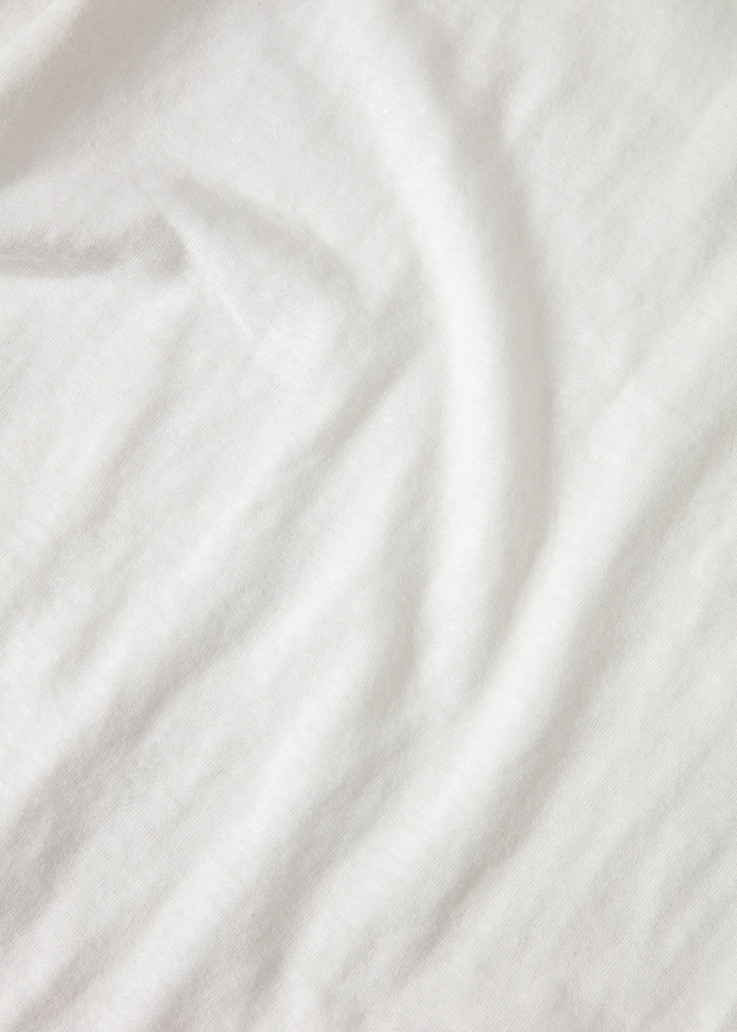 White linen blend t-shirt thumbnail 4