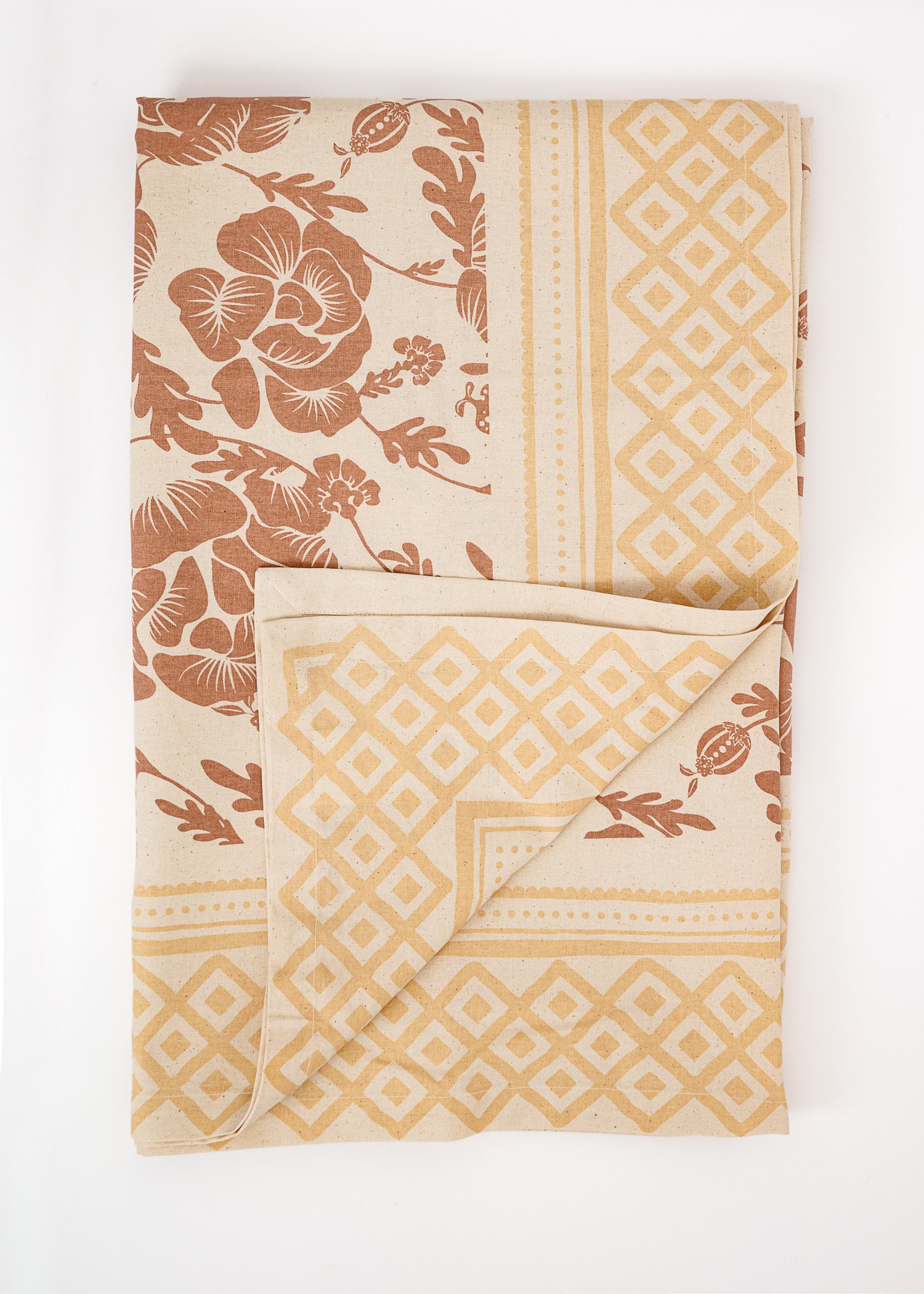 Patterned oil cloth