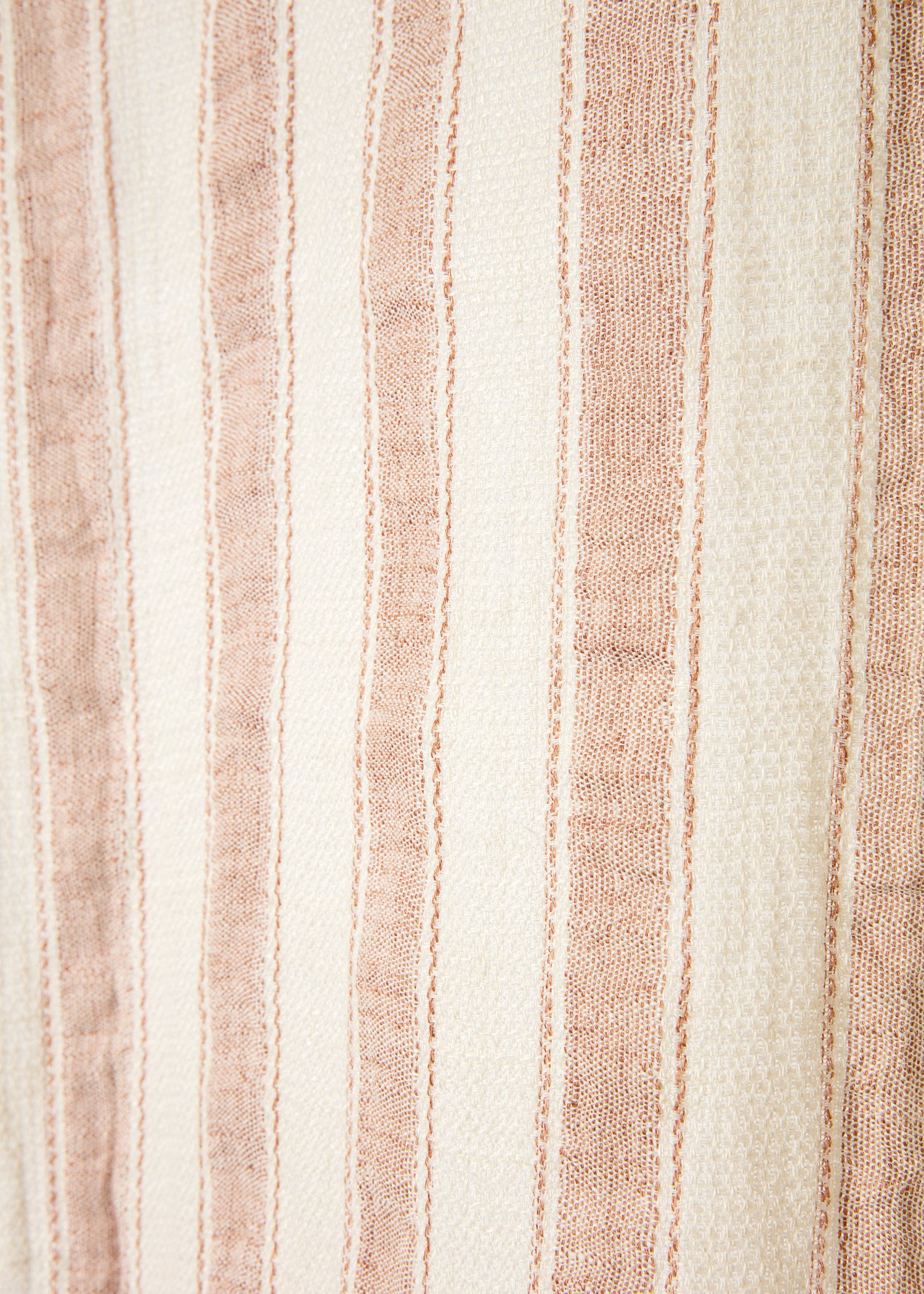 Striped linen curtain thumbnail 1