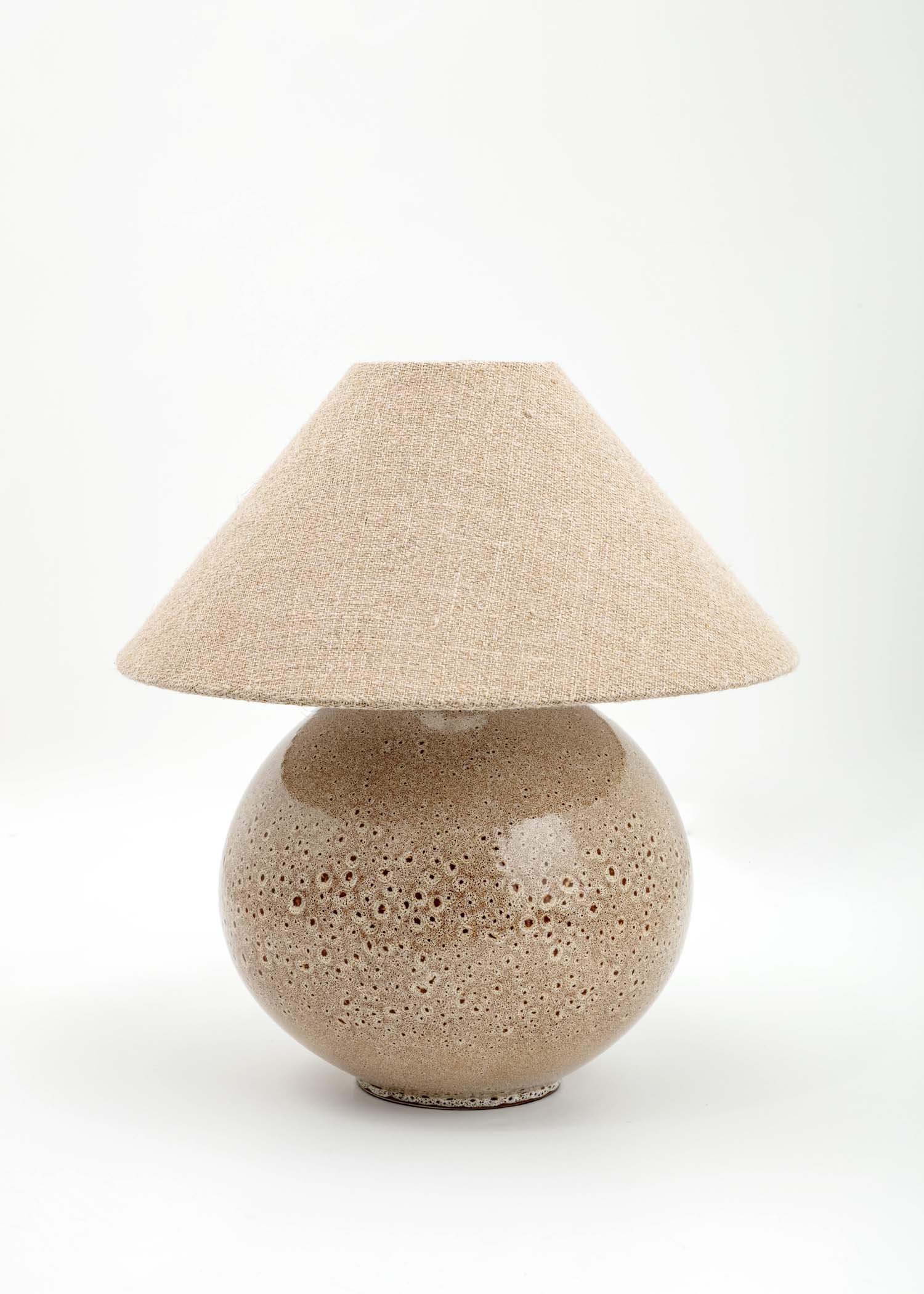Stoneware table lamp thumbnail 2