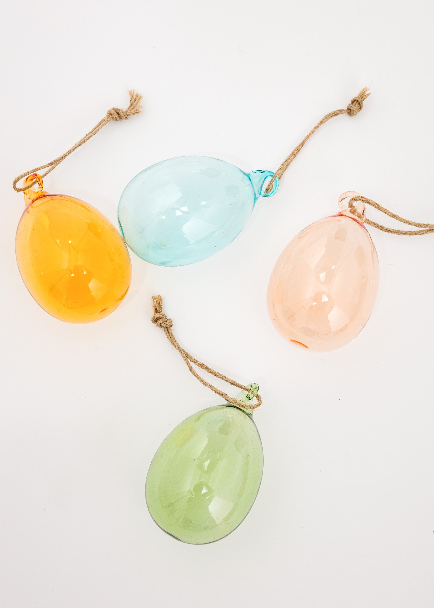 4-pack glass easter decorations thumbnail 0