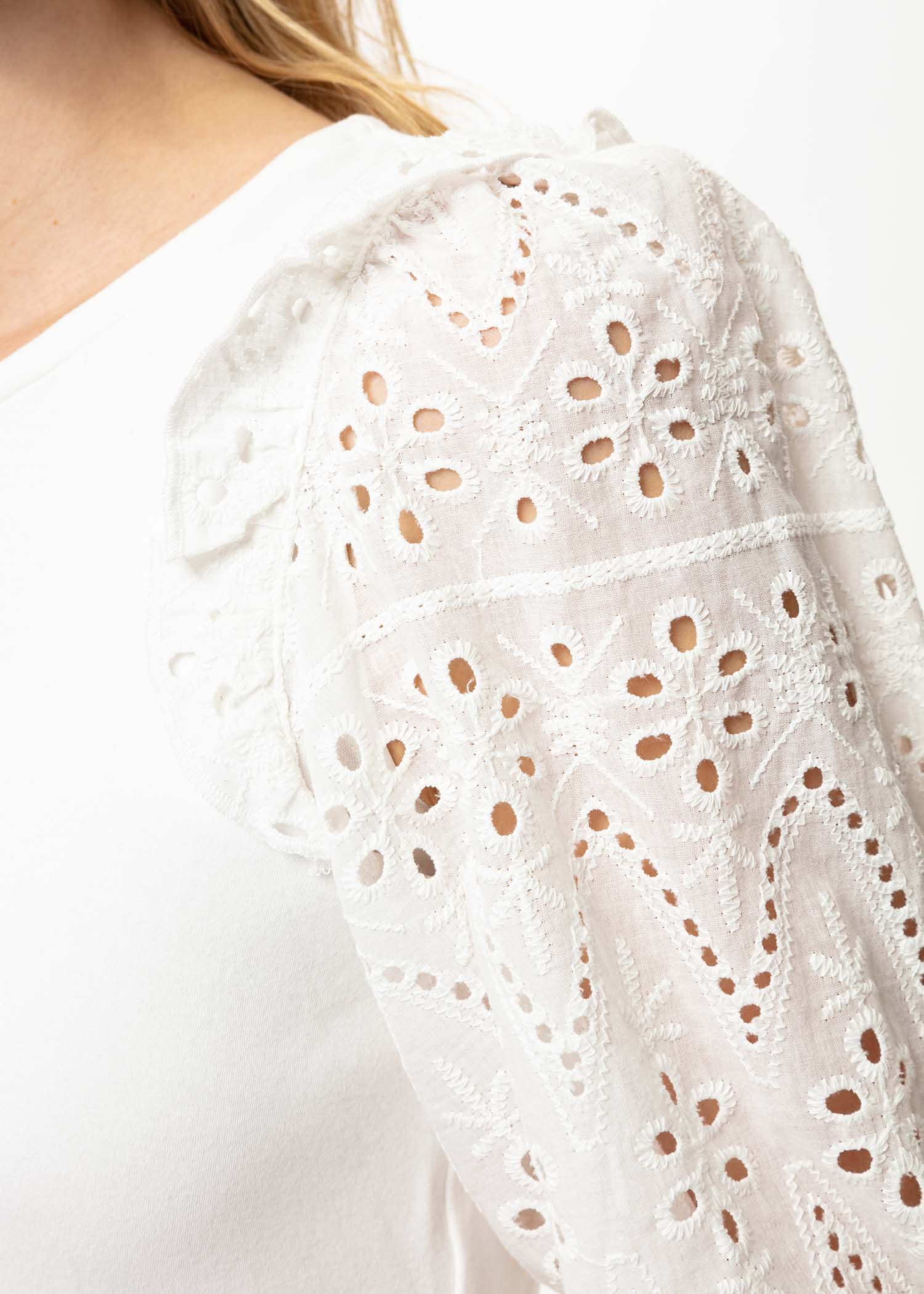 Broderie anglaise top thumbnail 1