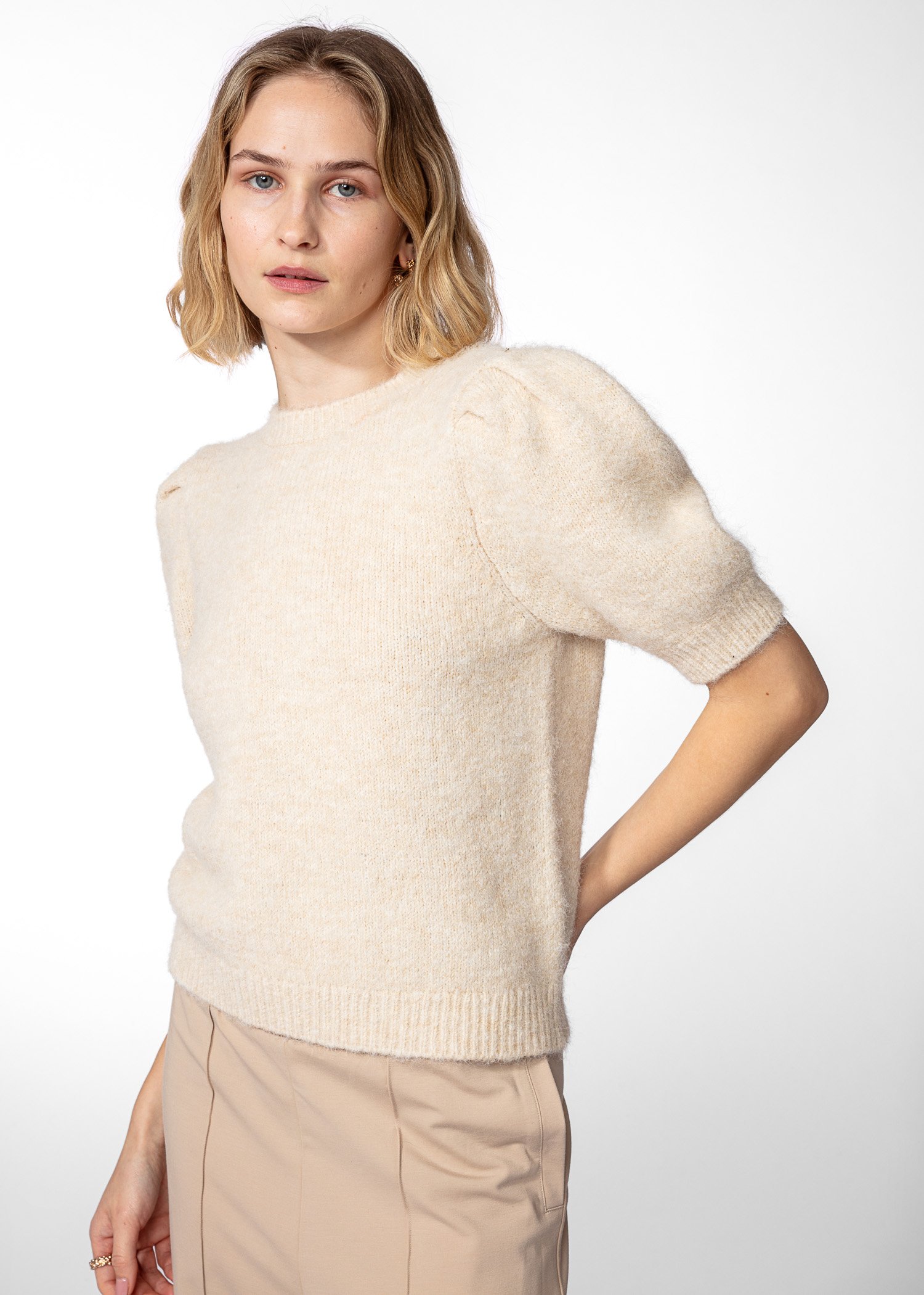 Soft knitted sweater
