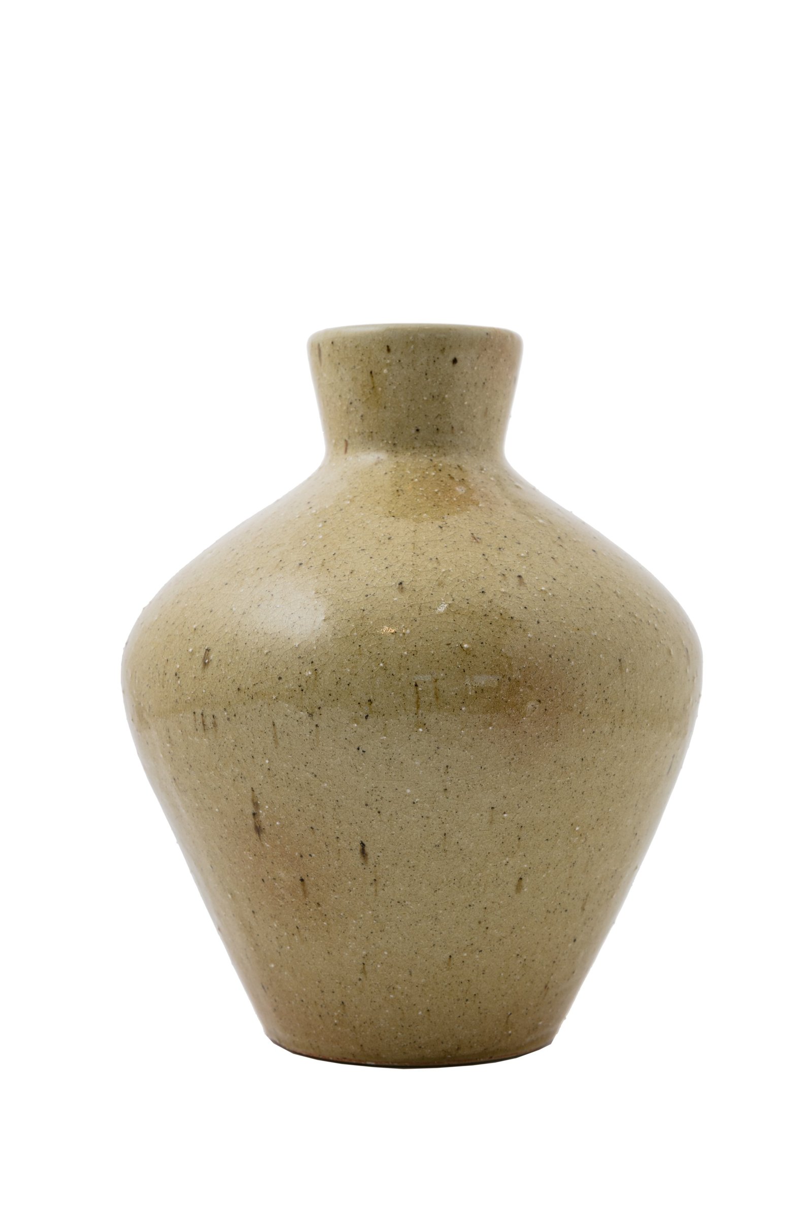 Stoneware glazed vase thumbnail 0