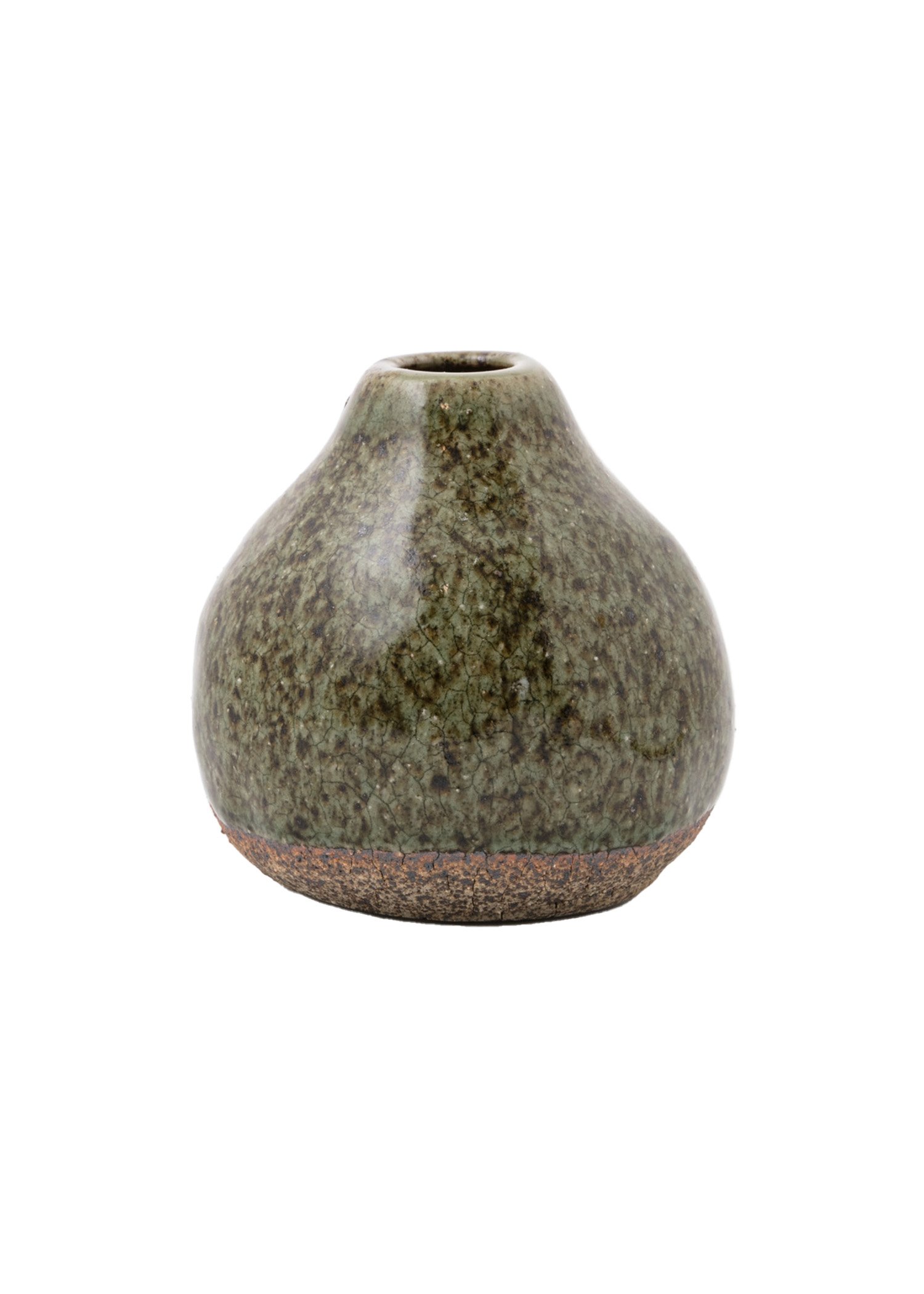 Small glazed vase