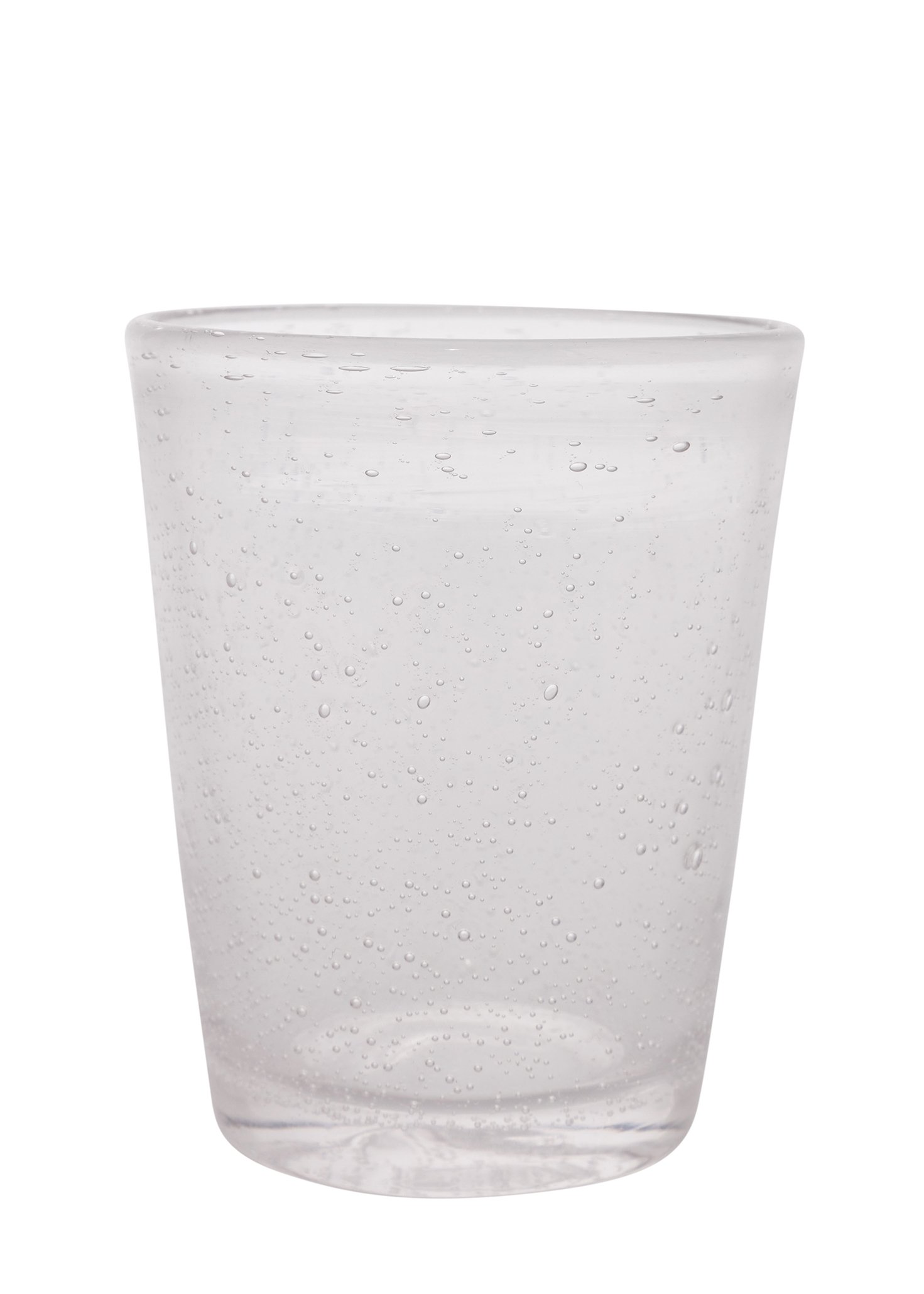 Water glass with bubbles thumbnail 0
