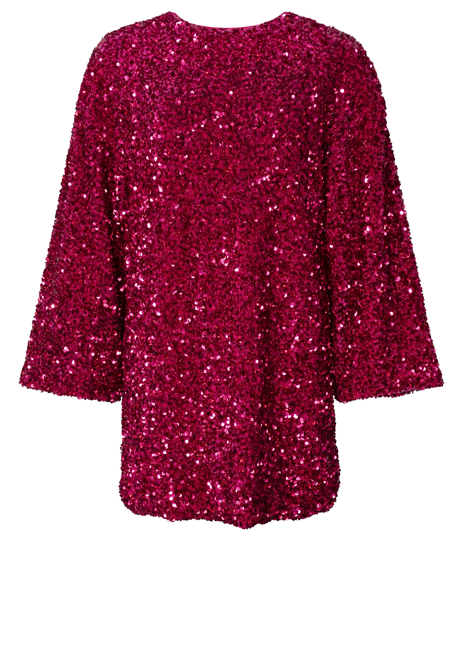 Pink sequin dress thumbnail 4