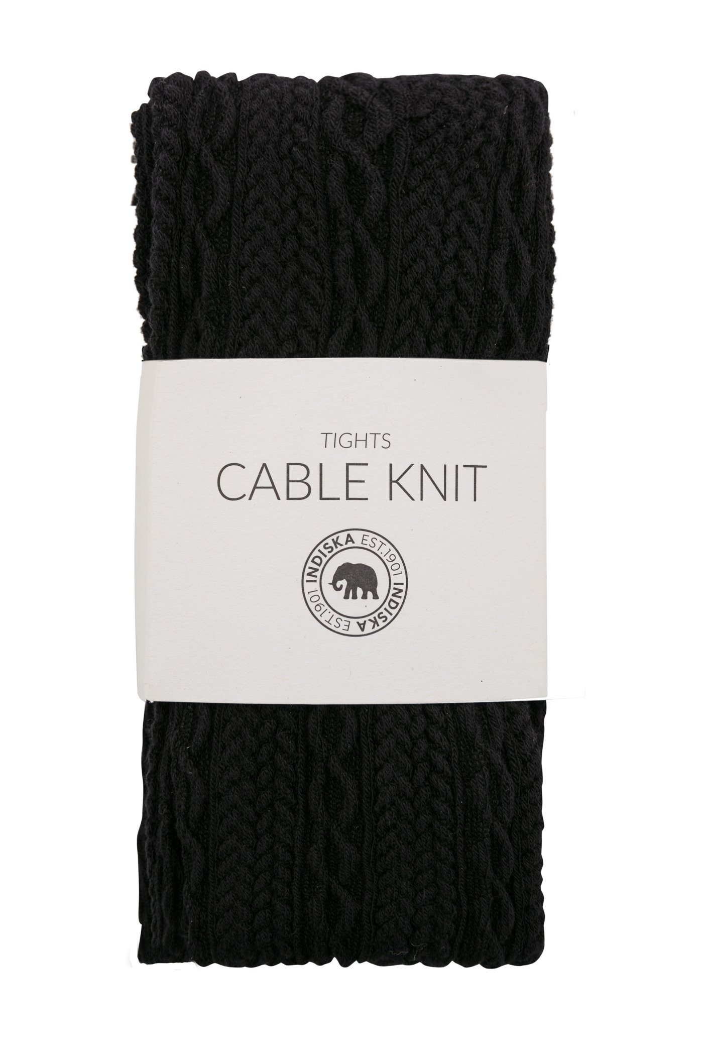 Cable knit tights