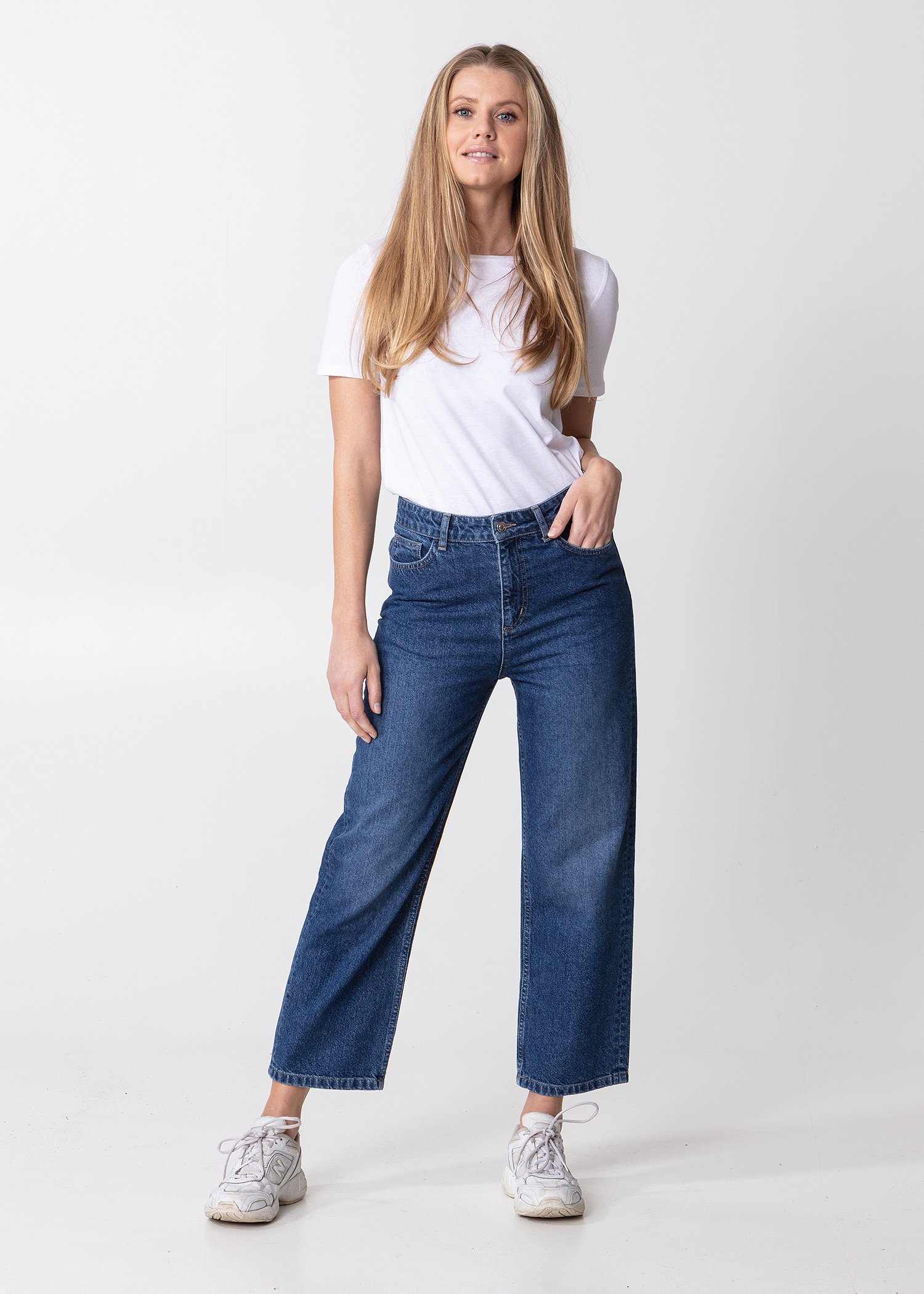 Jeans med rett passform Image 6