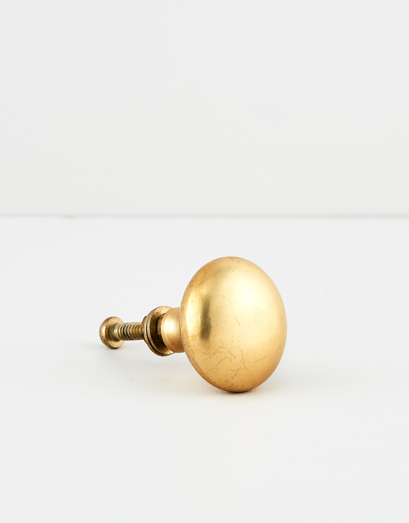 Brass knob
