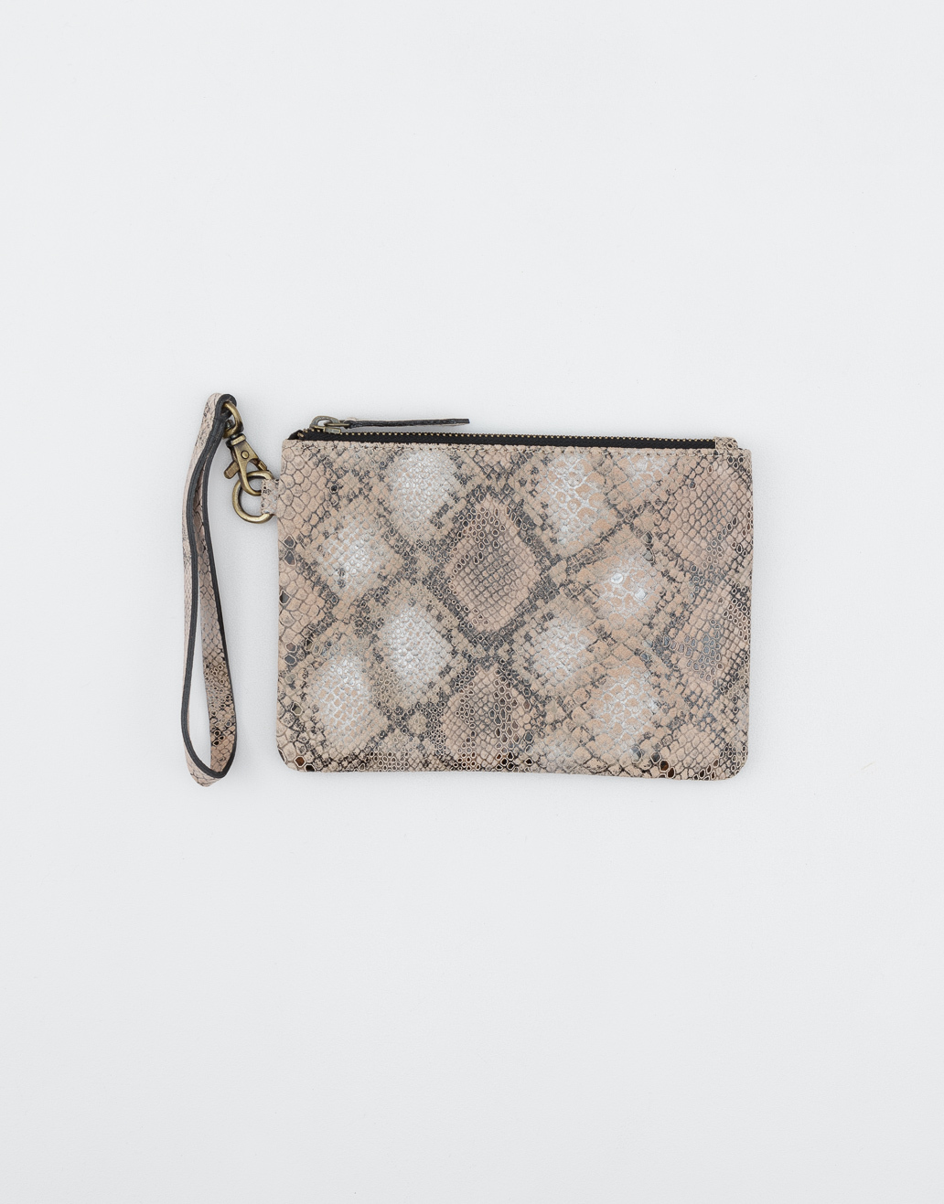 Leather snake pouch Image 0