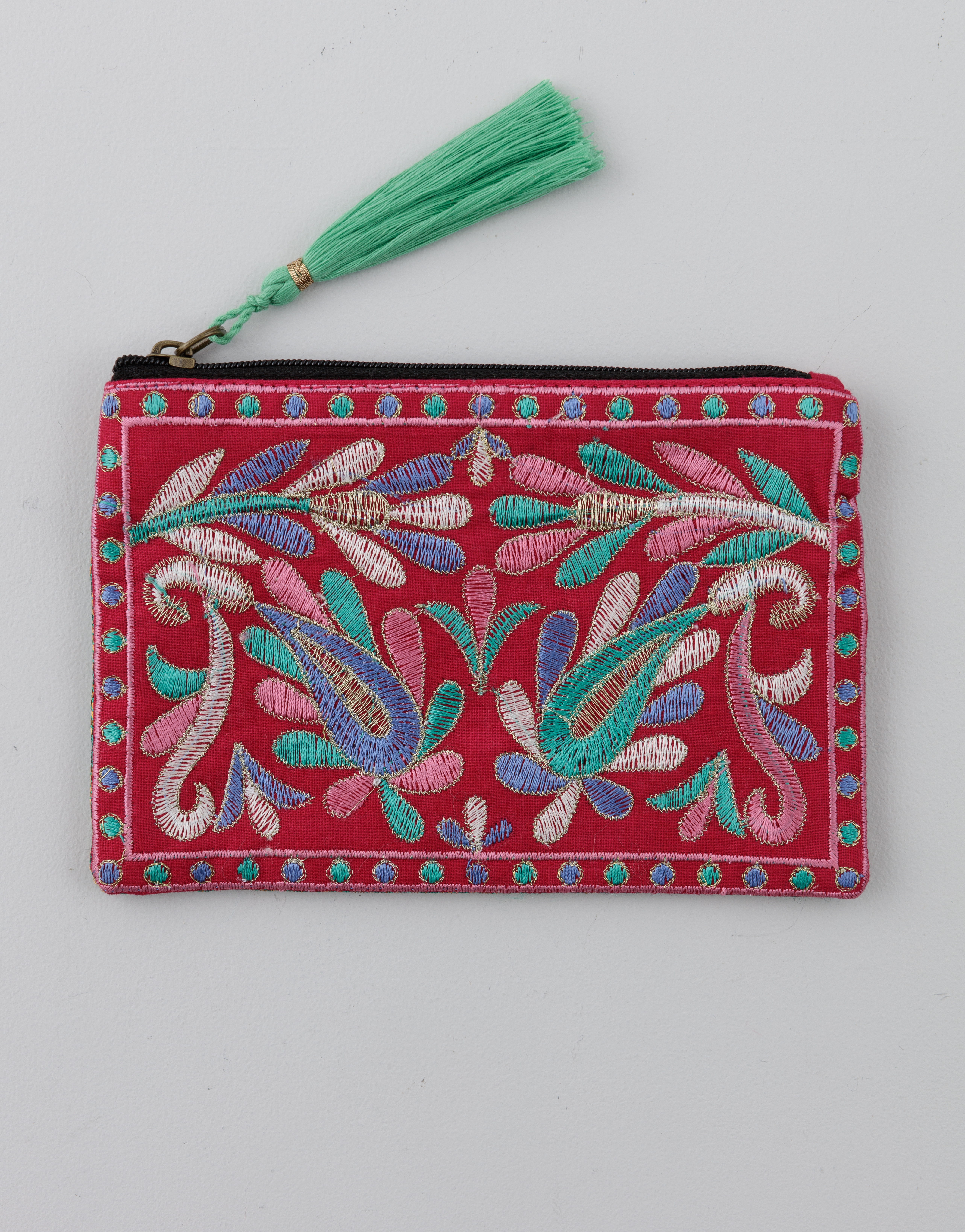 Patterned coin purse
