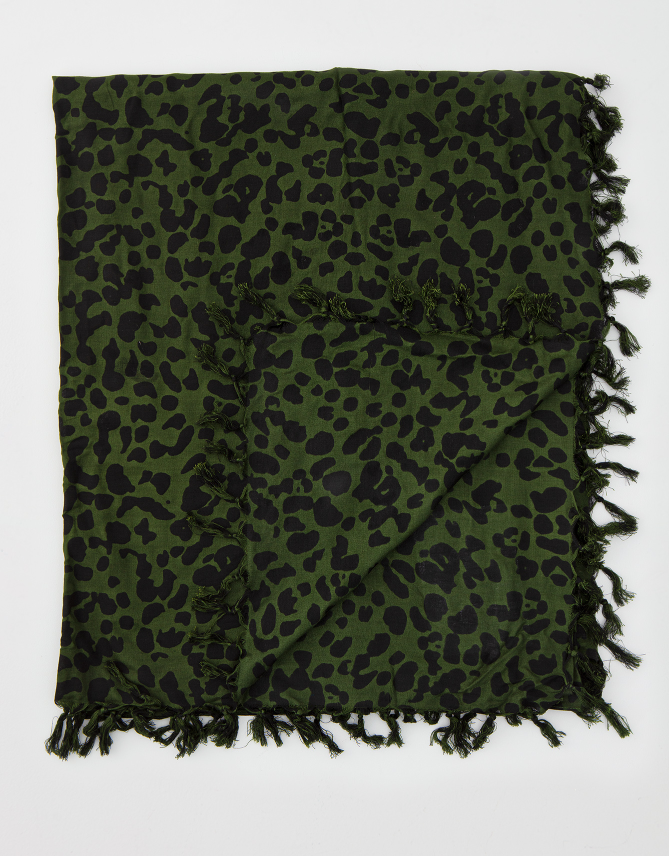 Leopardmönstrad sarong