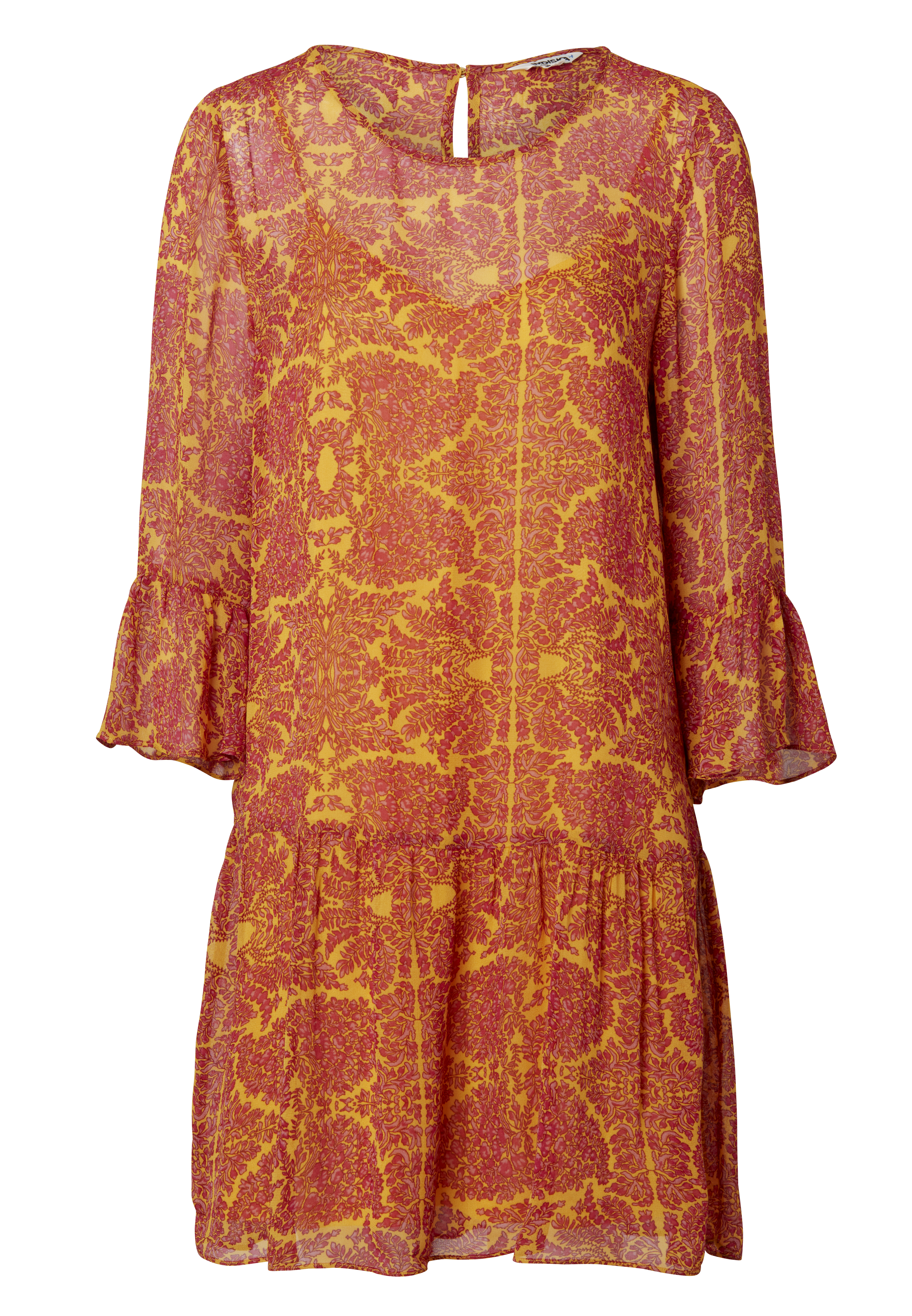 Patterned long sleeved tunic thumbnail 3