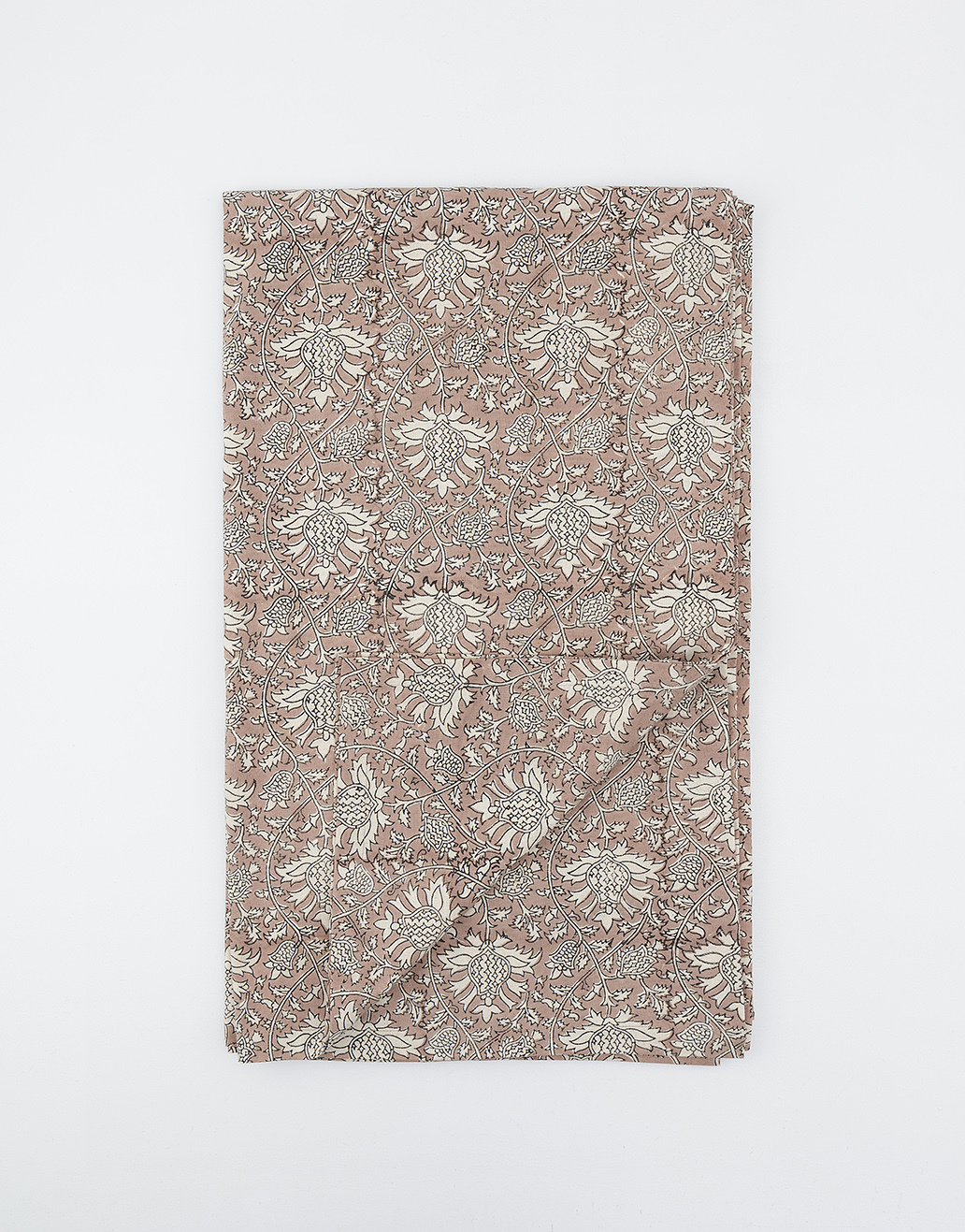 Patterned cotton tablecloth Image 0