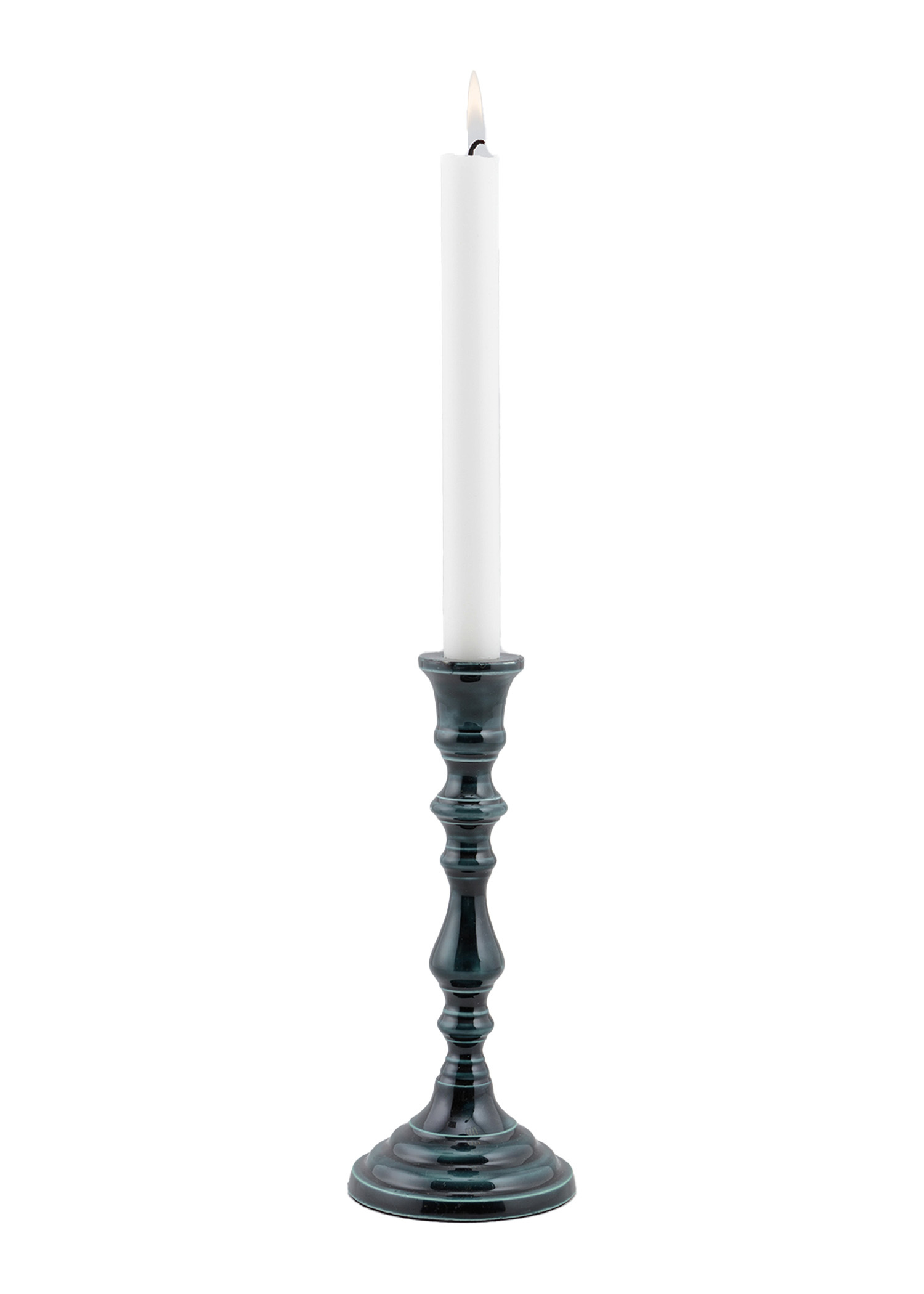Enamelled candle holder Image 0