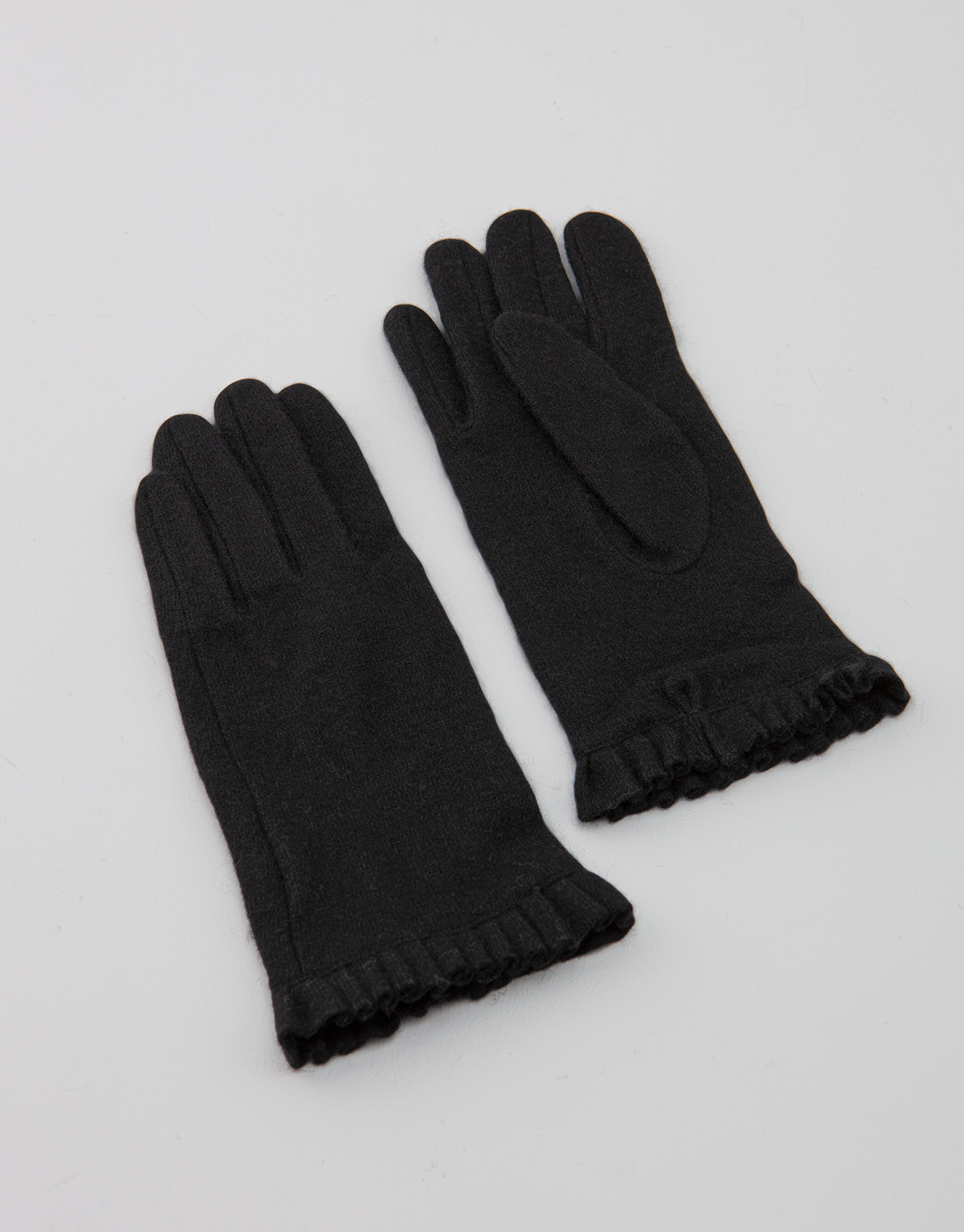 Wool mix gloves